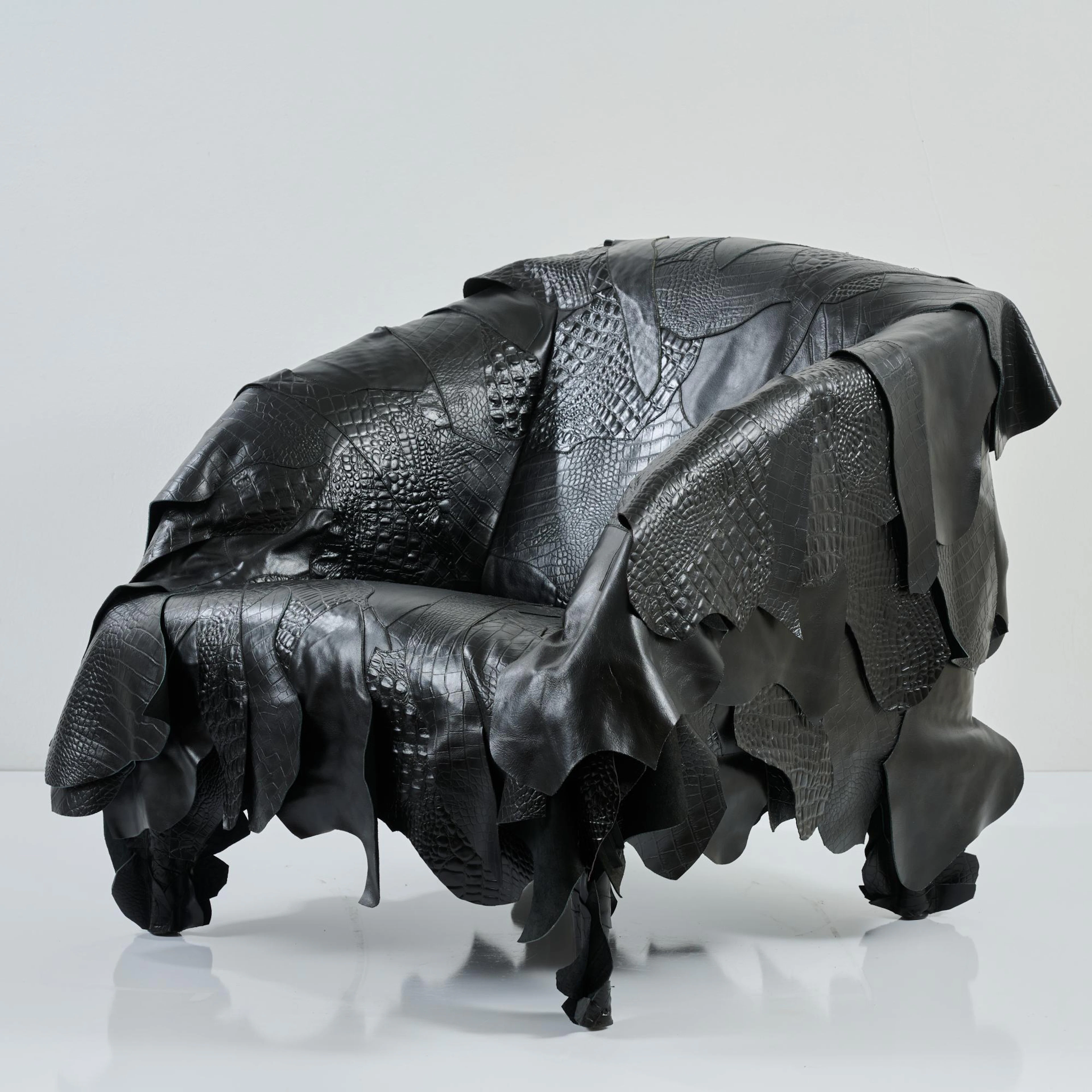 Fernando Campana; Humberto Campana Armlehnsessel 'Leatherworks', 2007 (Entwurf)