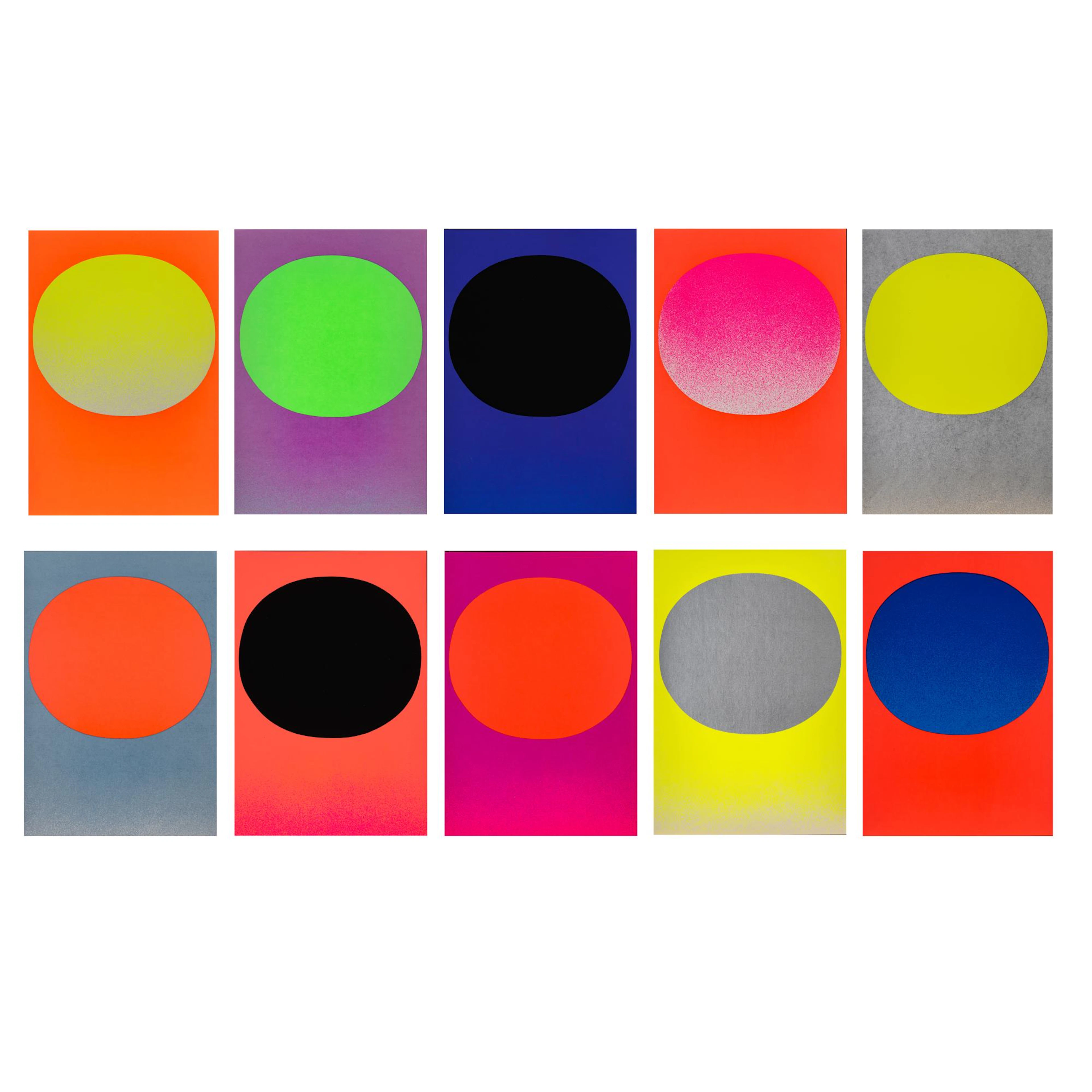 Rupprecht Geiger (1908 München - 2009 ebenda) Portfolio 'Modulation', 1969