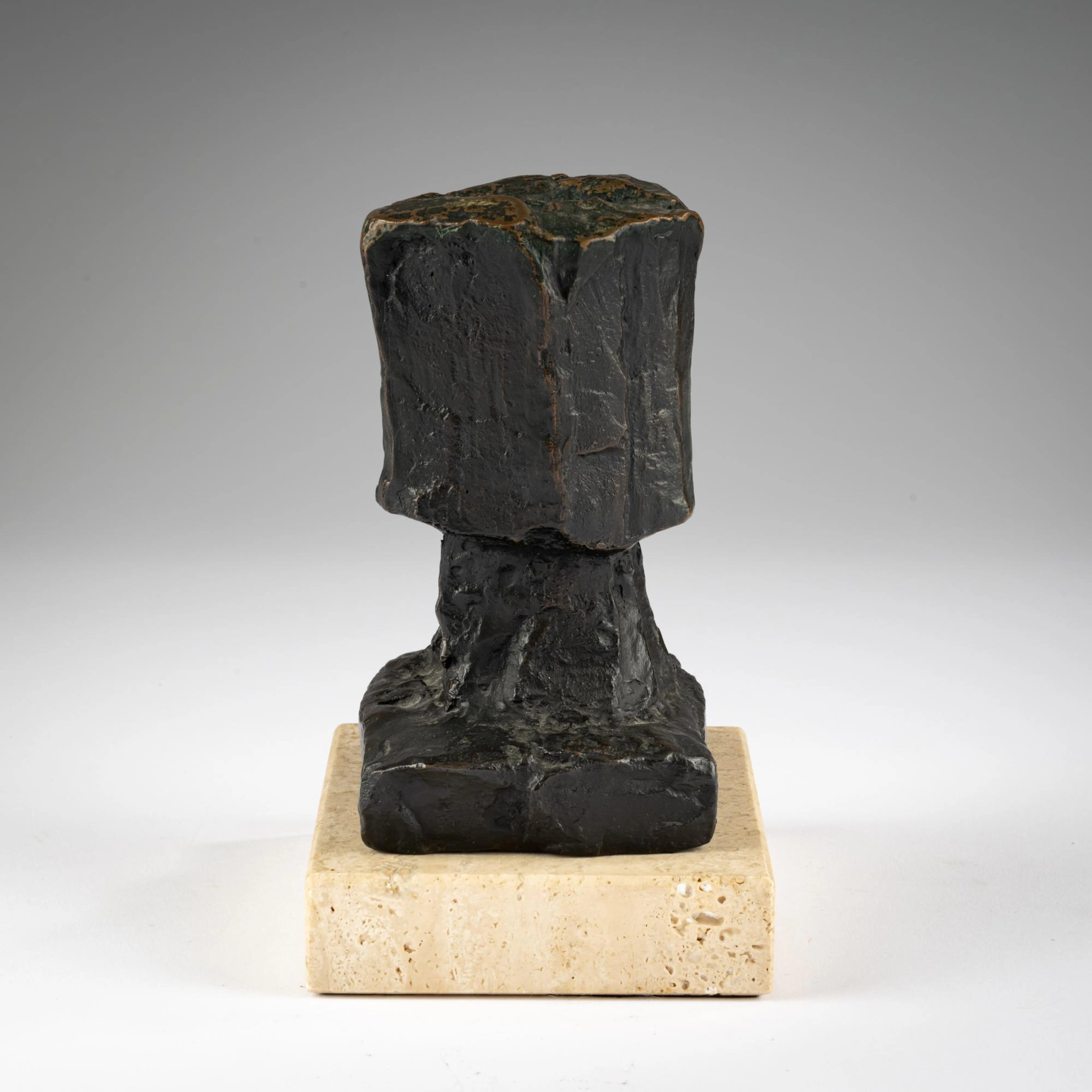 Fritz Wotruba (1907 Wien - 1975 ebenda) Skulptur 'Kopf', 1958