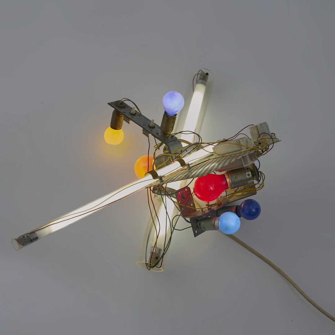 Klaus Geldmacher Lichtobjekt '(ON 123) - Jubiläum', 1995 (Entwurf)