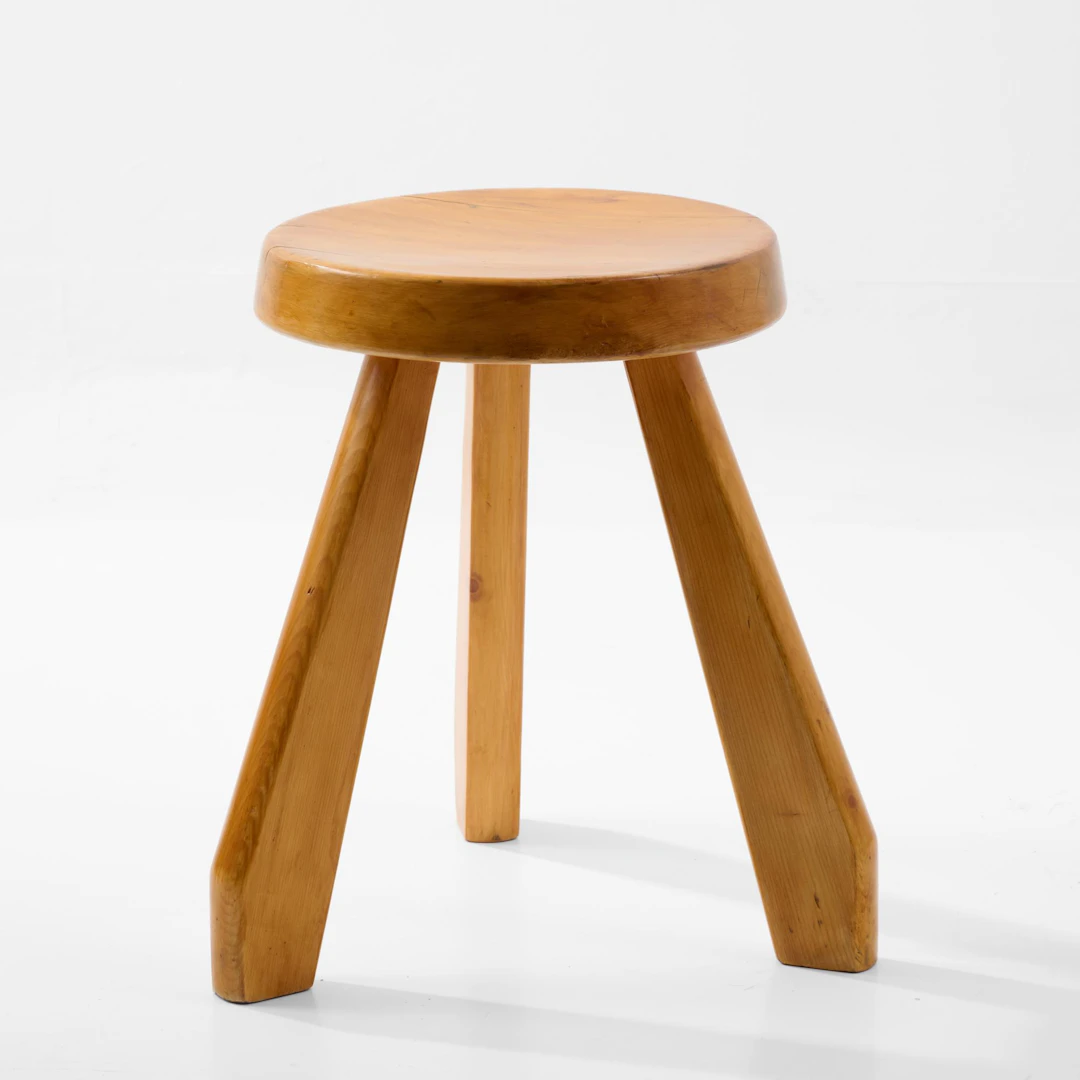Charlotte Perriand Hocker 'Meribel', 1962 (Entwurf)