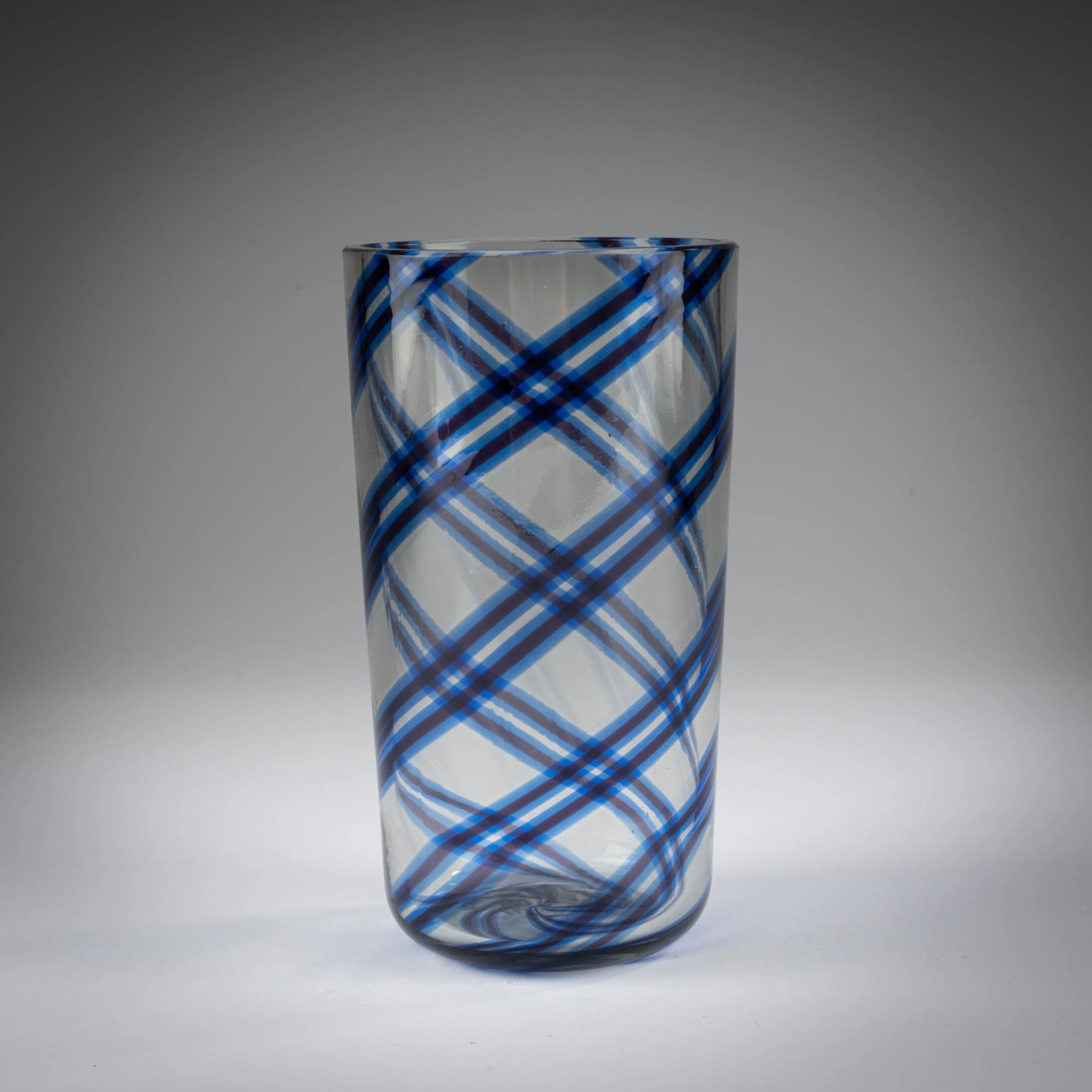 Ercole Barovier Vase mit Spiraldekor, um 1970