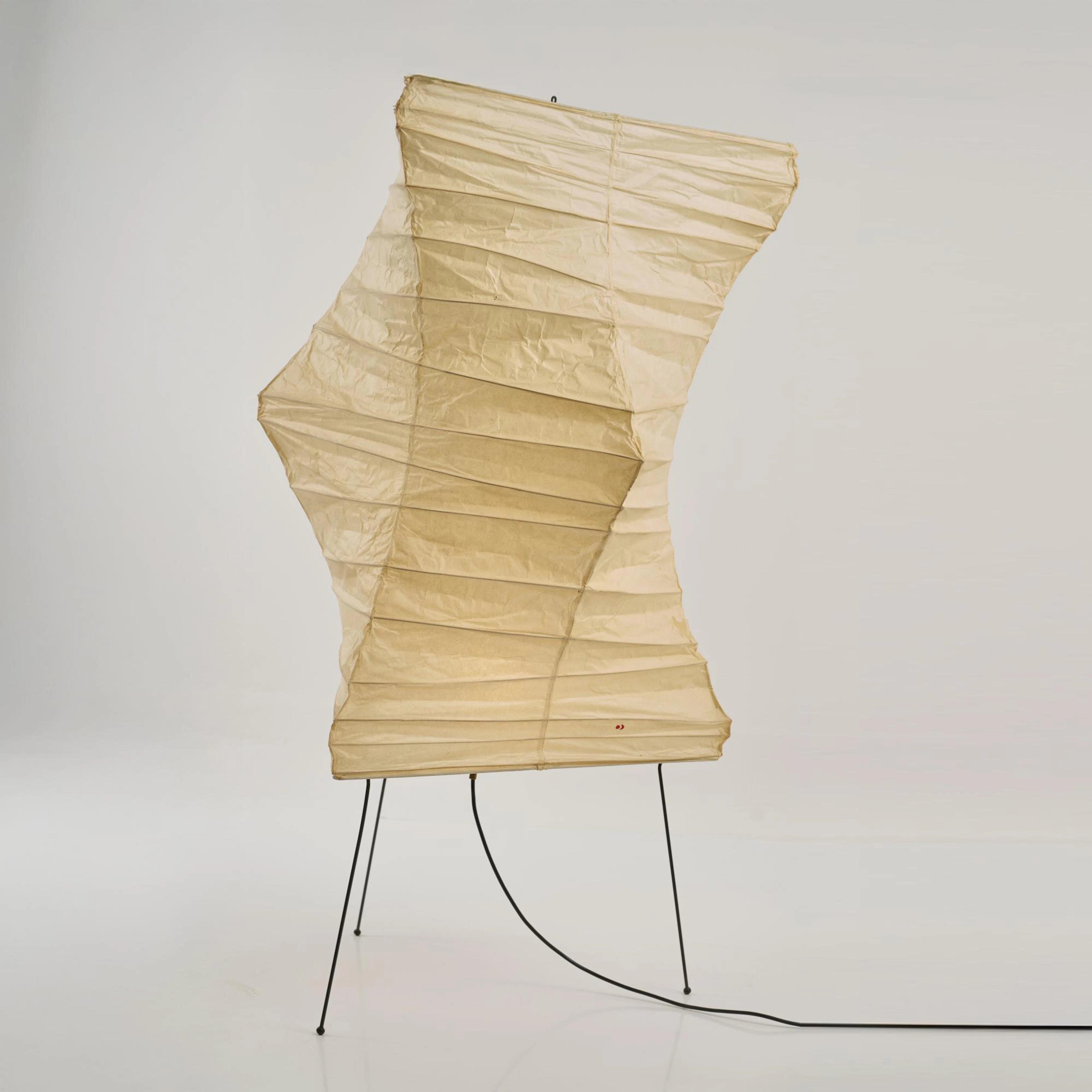 Isamu Noguchi Stehleuchte 'Akari 27 N', 1950er Jahre