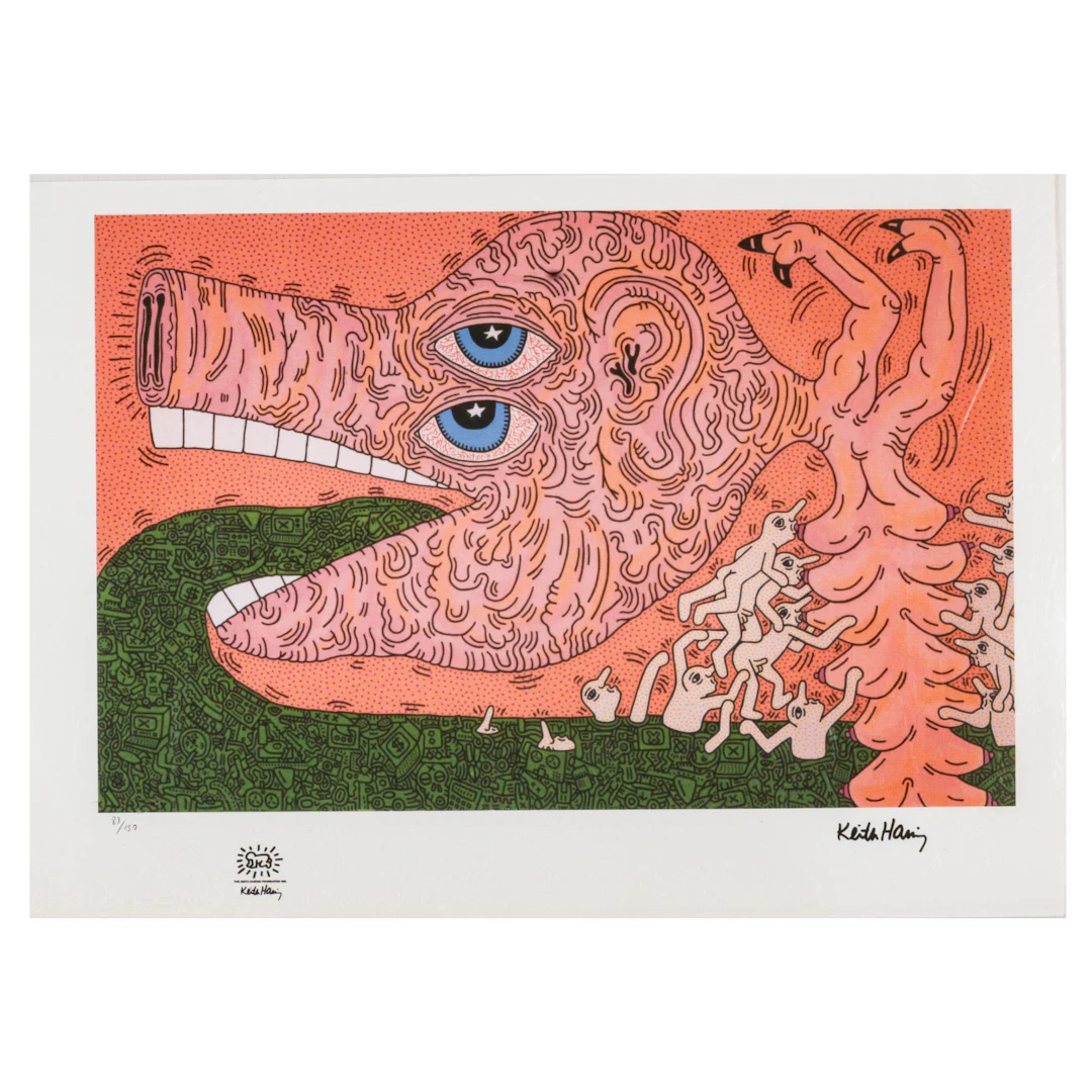 Keith Haring (1958 Reading, PA - 1990 New York) (nach) Ohne Titel