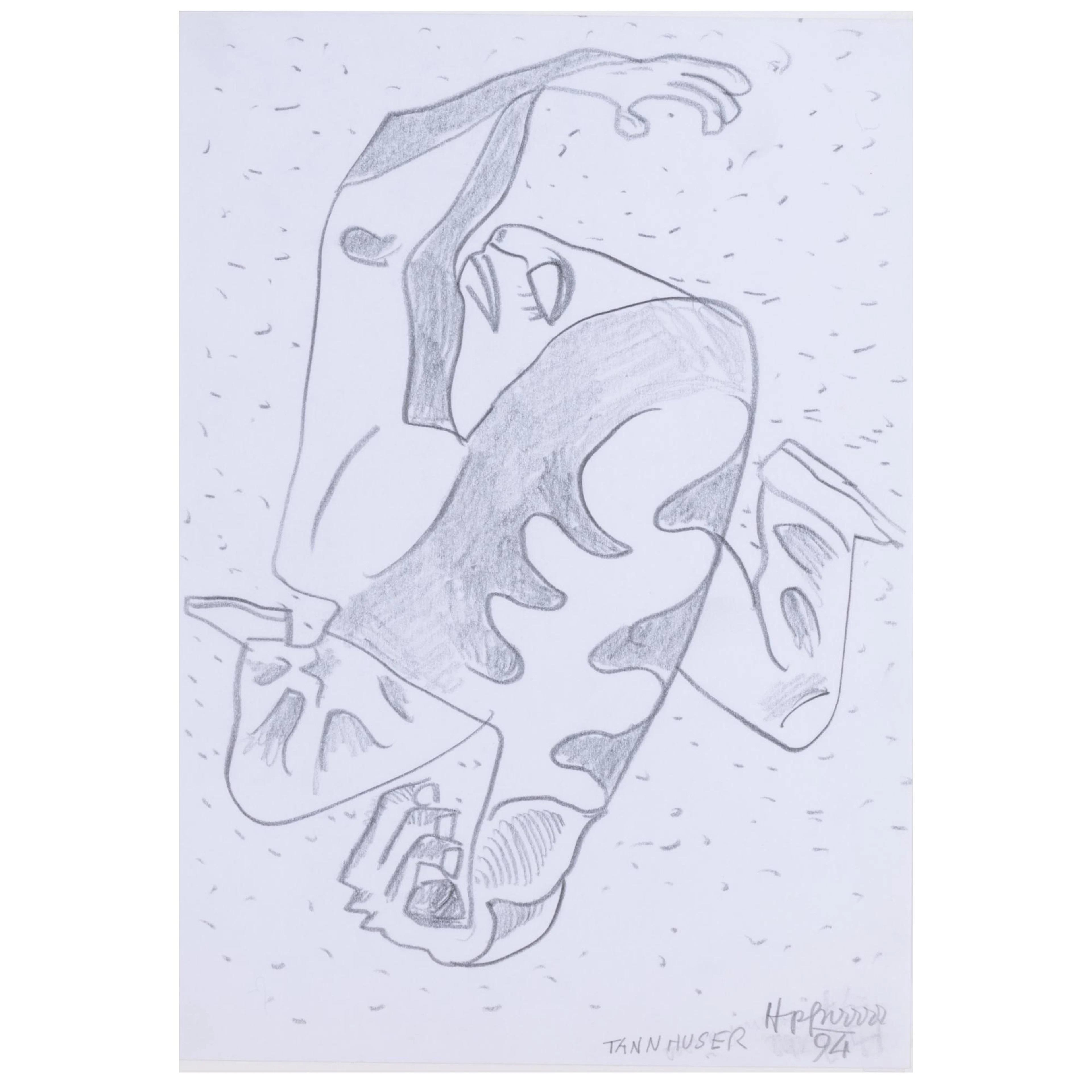 Kurt Hüpfner (1930 Wien - 2022 ebenda) 'Tannhäuser', 1994