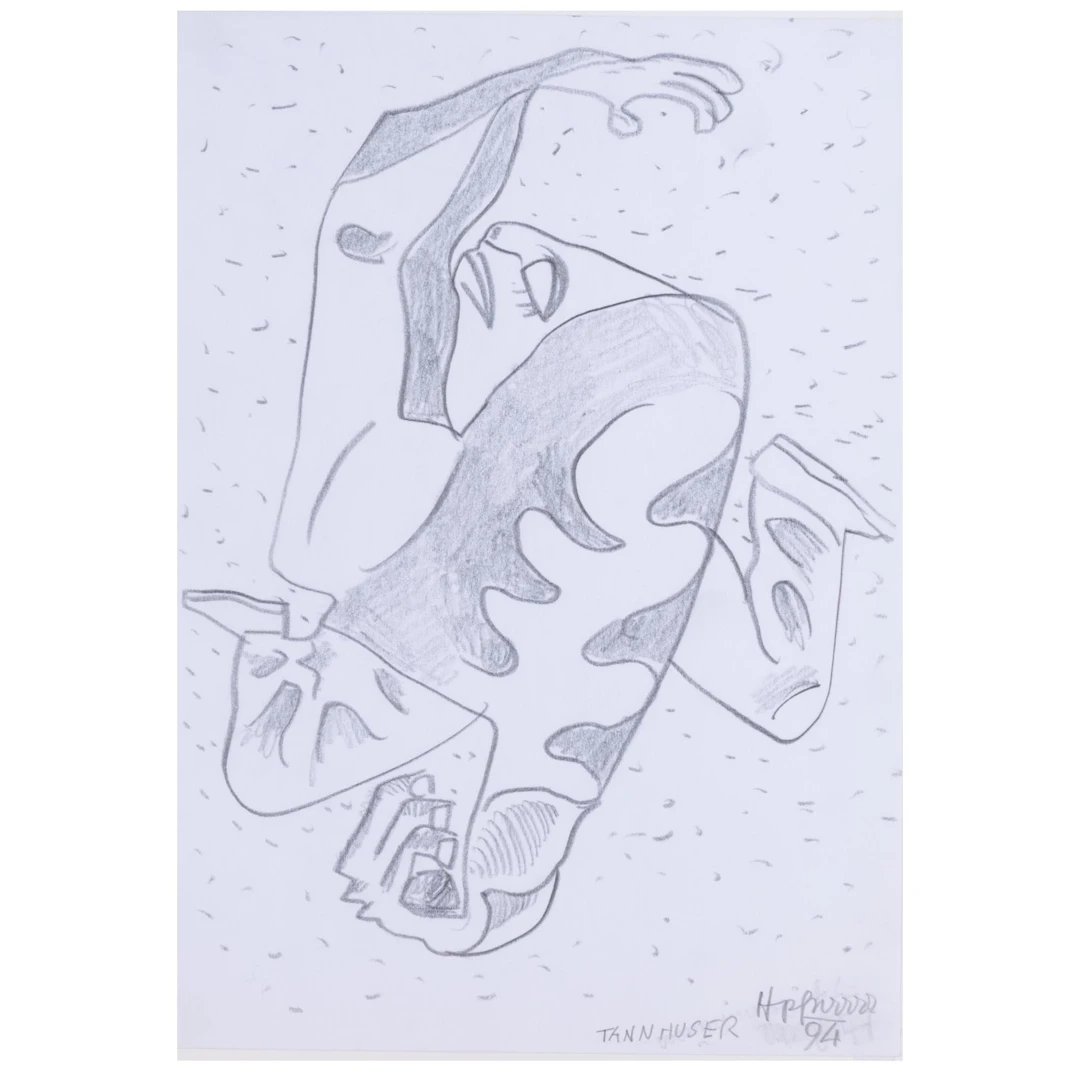 Kurt Hüpfner (1930 Wien - 2022 ebenda) 'Tannhäuser', 1994
