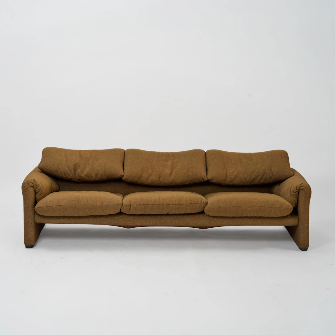 Vico Magistretti Dreisitzersofa 'Maralunga', 1973 (Entwurf)