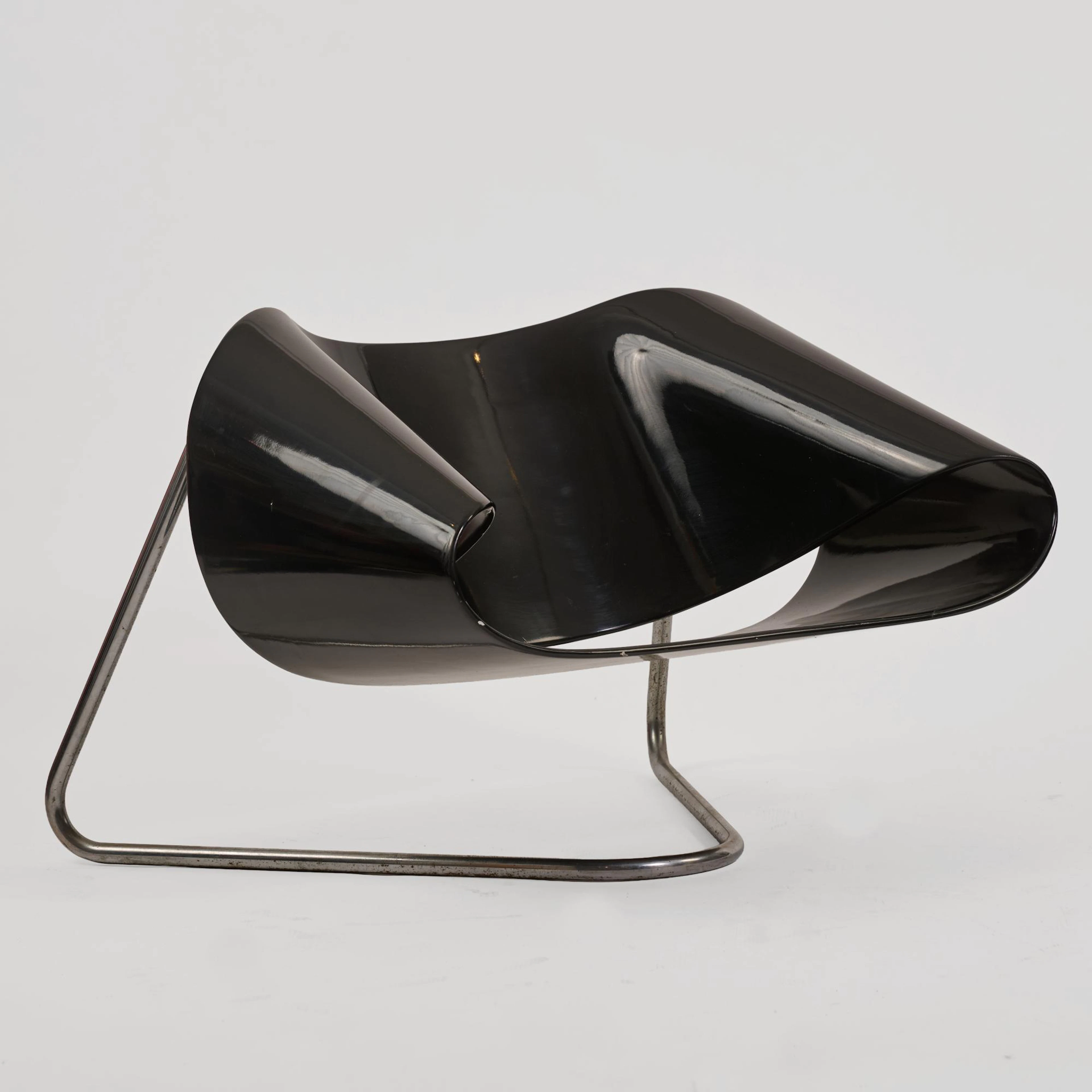 Franca Stagi; Cesare Leonardi Sessel 'Ribbon chair', 1961 (Entwurf)
