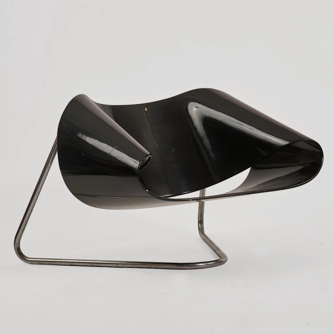 Franca Stagi; Cesare Leonardi Sessel 'Ribbon chair', 1961 (Entwurf)