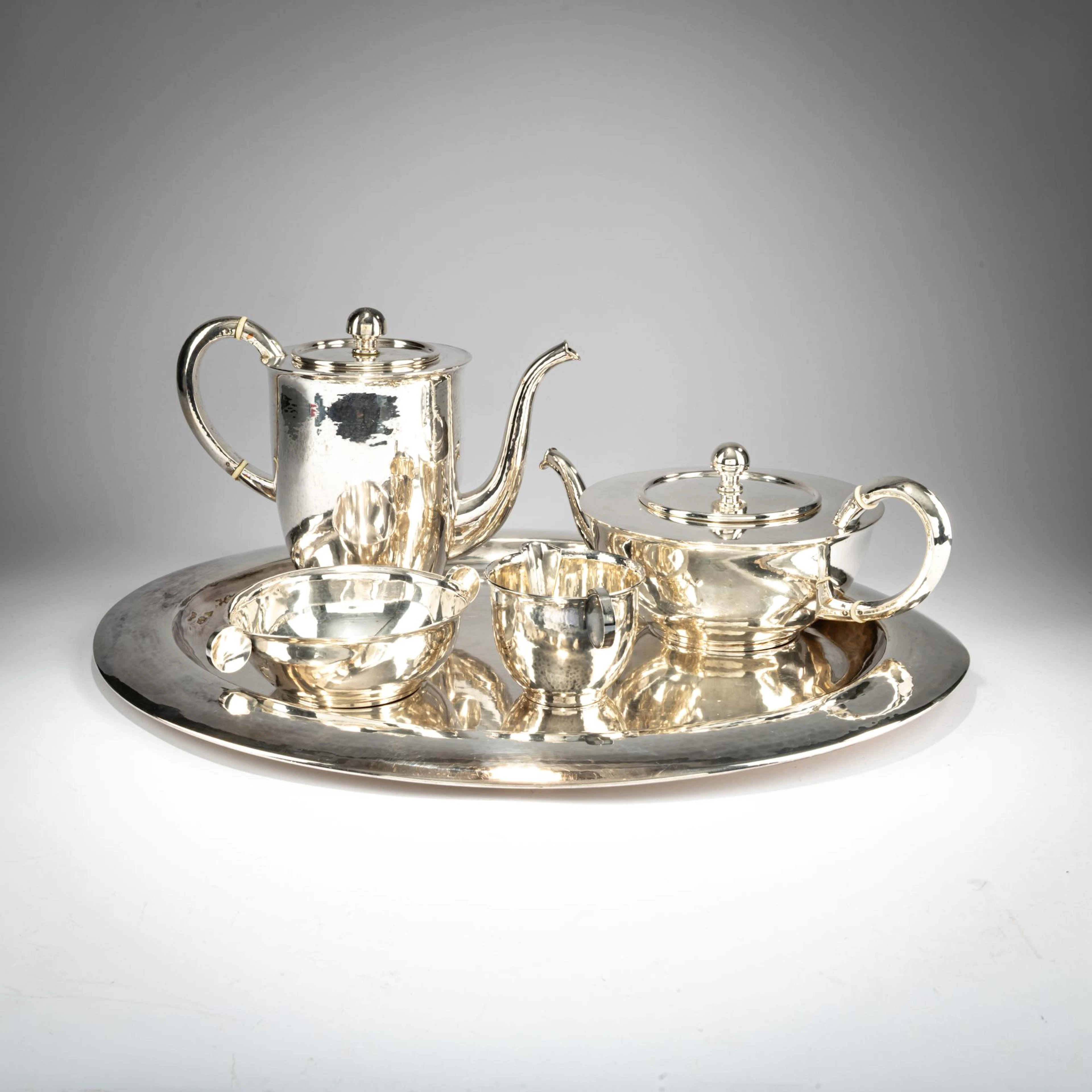 Paula Straus Fünfteiliges Kaffee- und Teeservice '13024', 1926