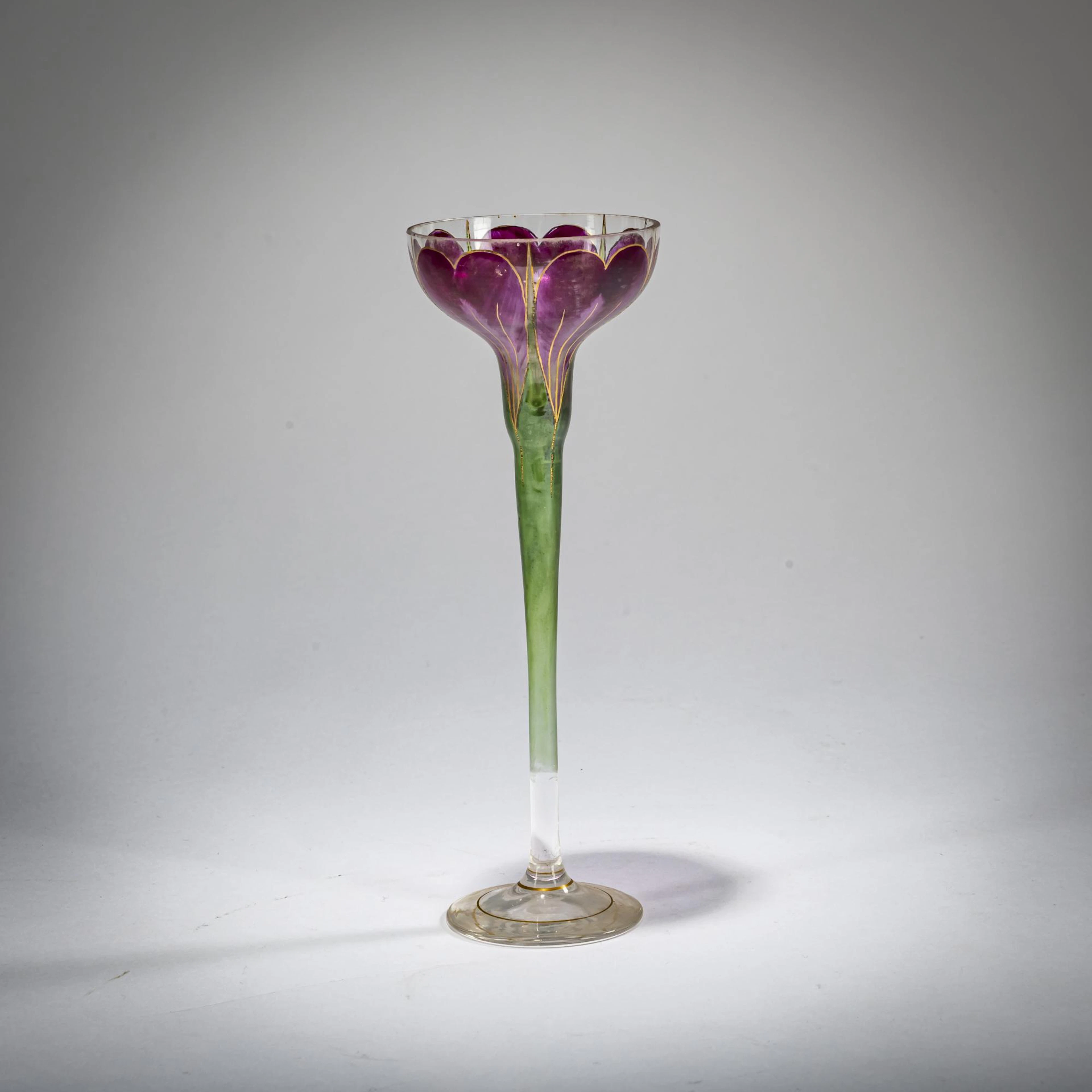 Gräflich Schaffgotsch'sche Josephinenhütte, Schreiberhau Likörglas, vor 1905