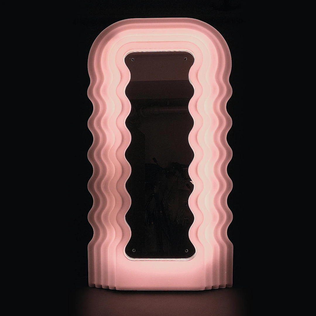 Ettore Sottsass Spiegelobjekt 'Ultrafragola', 1970 (Entwurf)