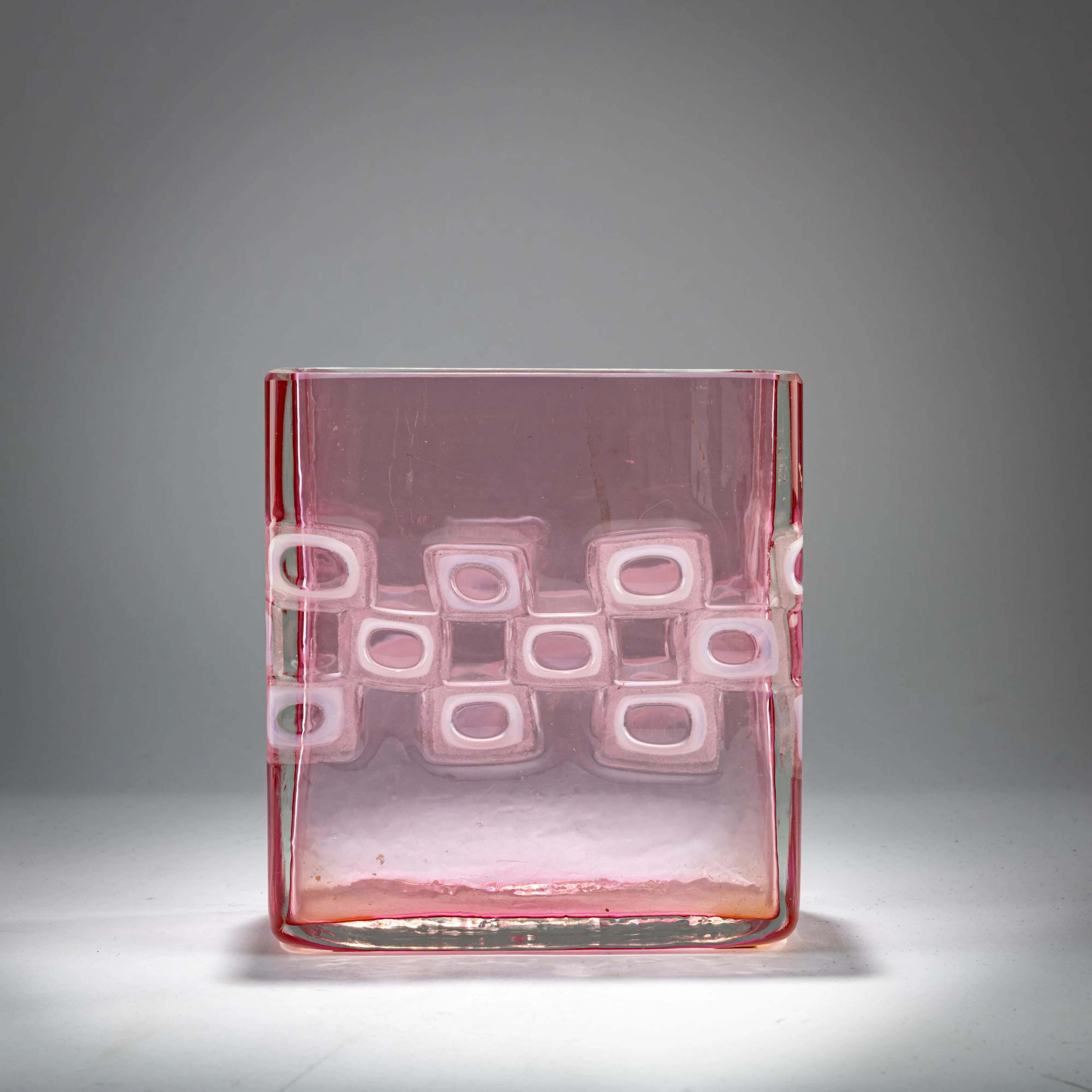Angelo Barovier Vase 'Vasarely', 1969