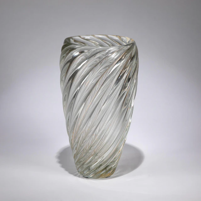 Venini Vase 'A coste', um 1935