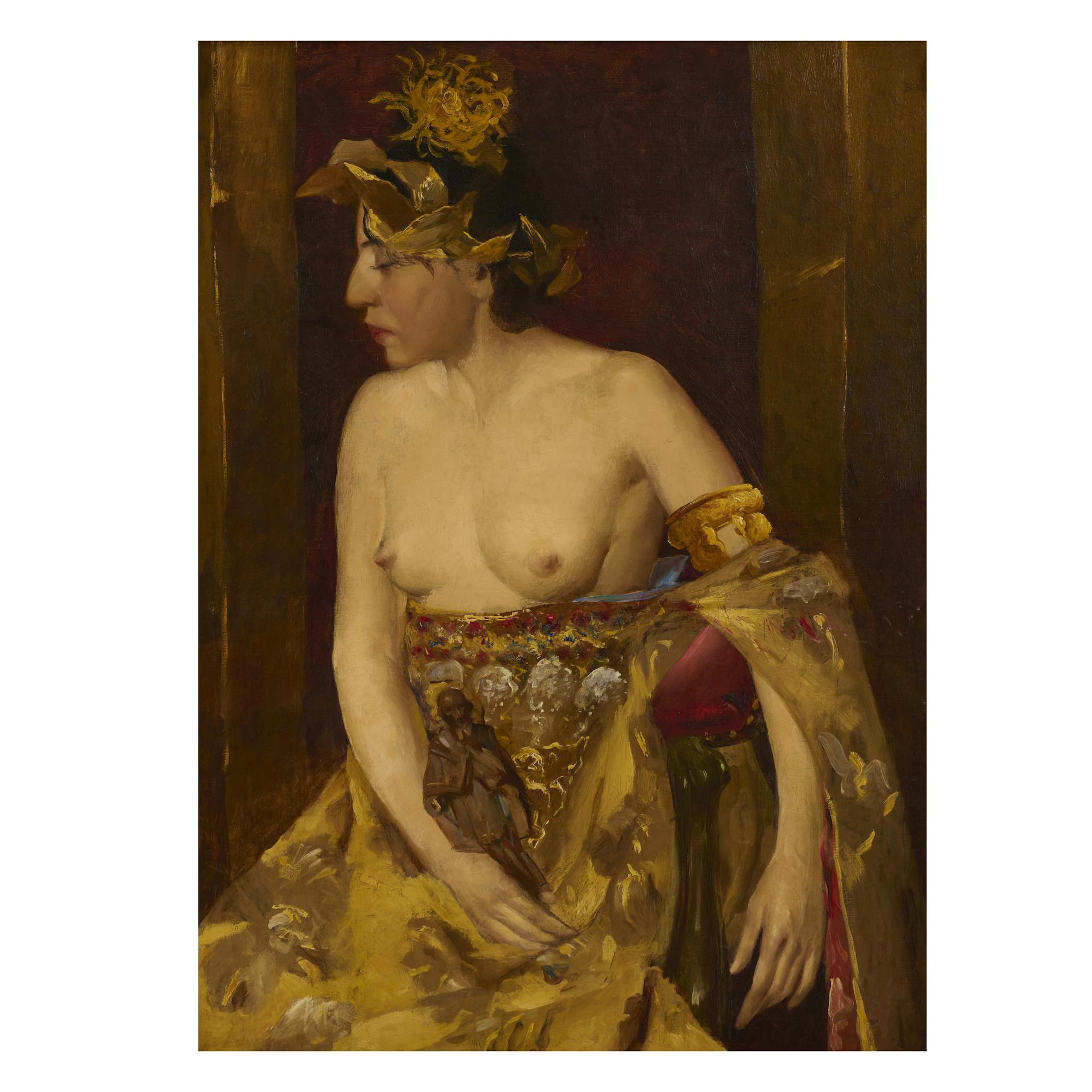 Paul Albert Besnard Schauspielerin, um 1900