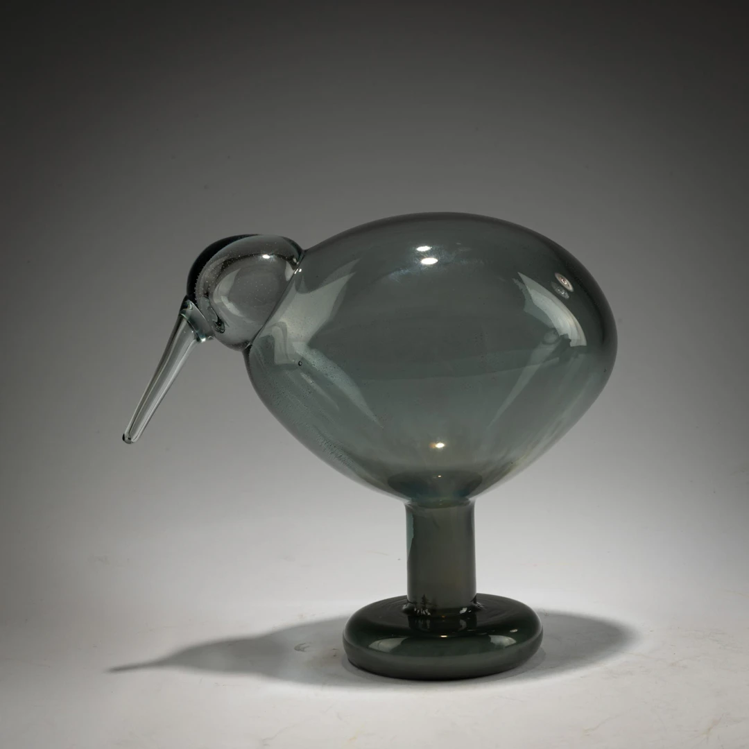 Oiva Toikka Vogel 'Kalliokiwi' (Felsenkiwi), 2001 (Entwurf)