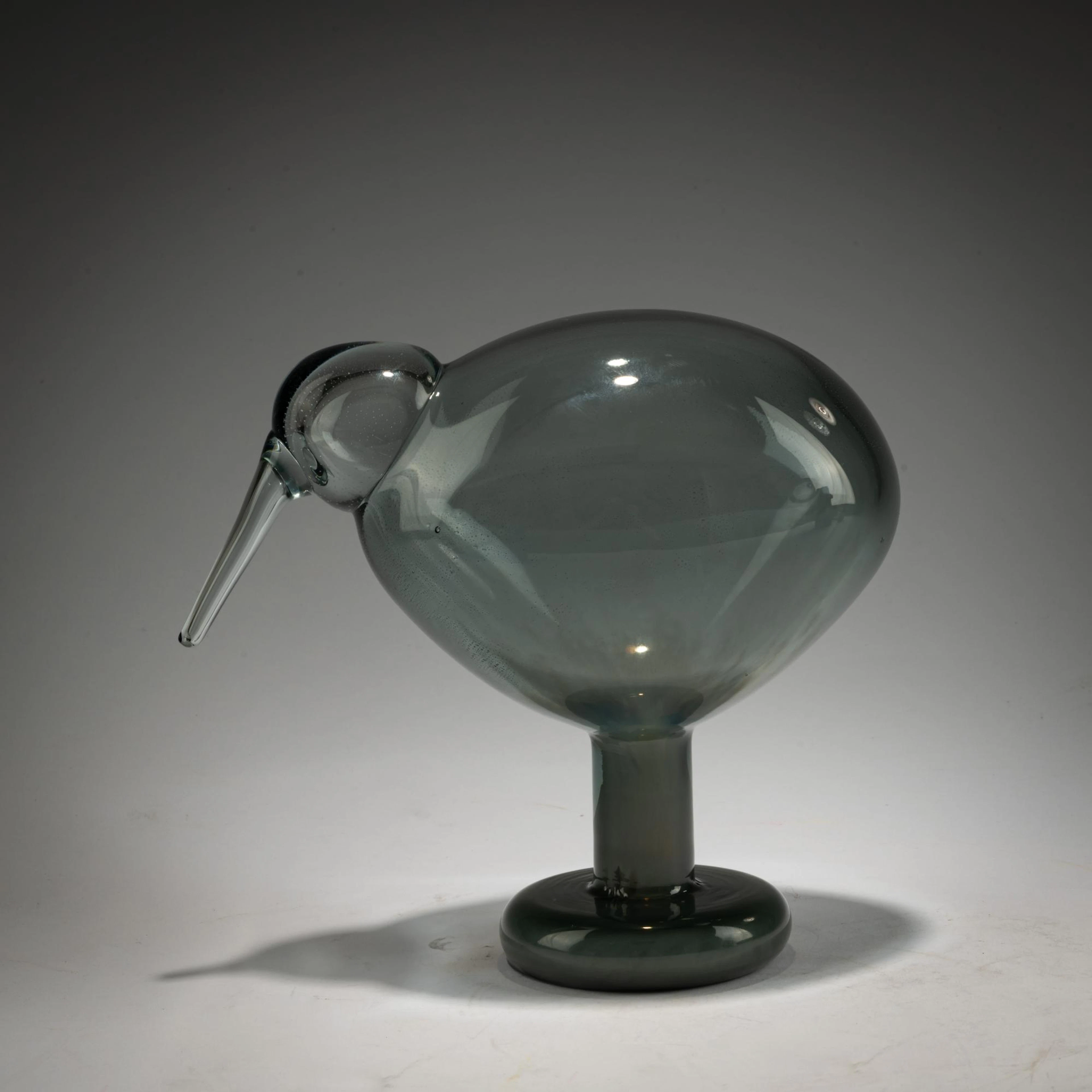 Oiva Toikka Vogel 'Kalliokiwi' (Felsenkiwi), 2001 (Entwurf)