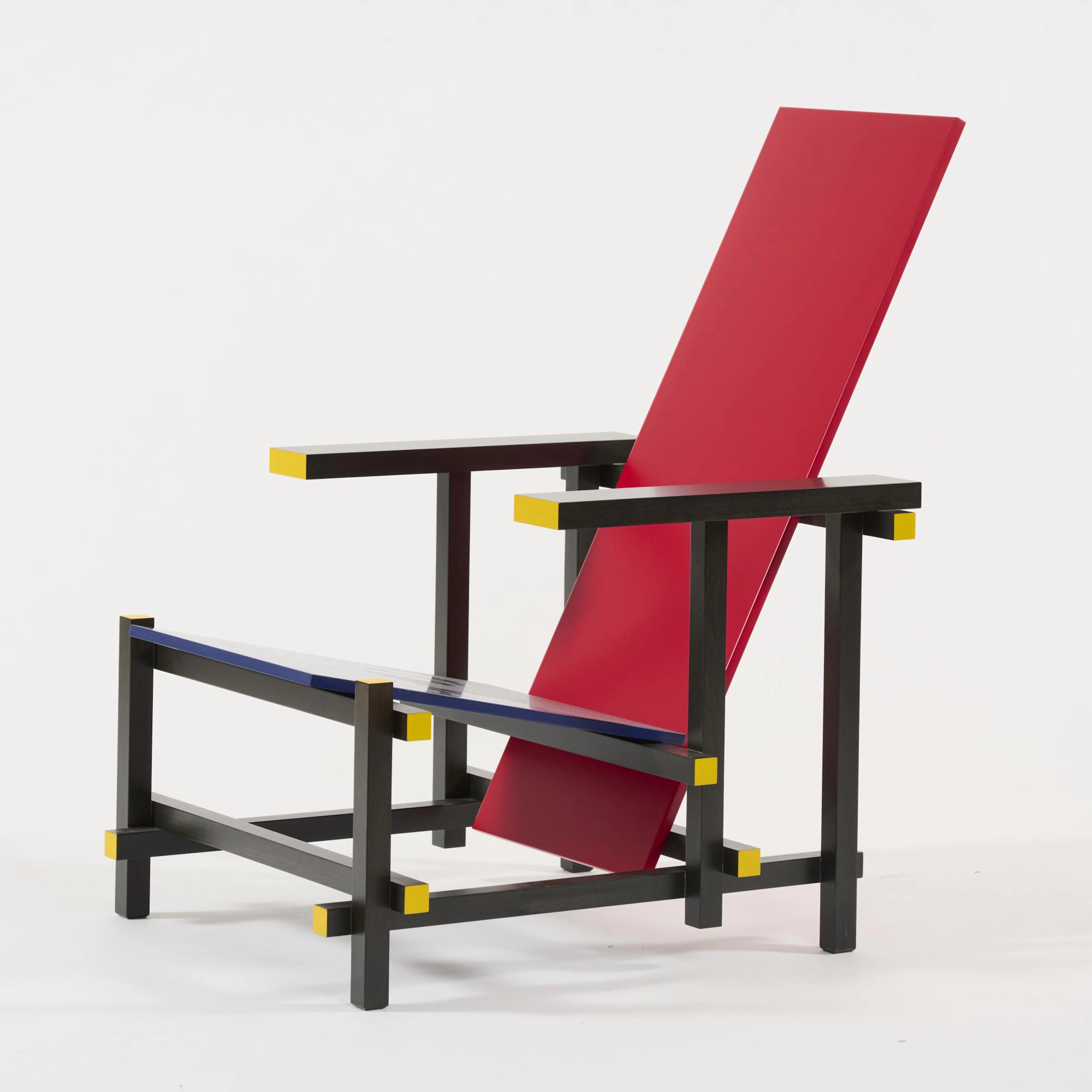 Gerrit Rietveld Armlehnsessel 'Rot-Blau', 1918 (Entwurf)