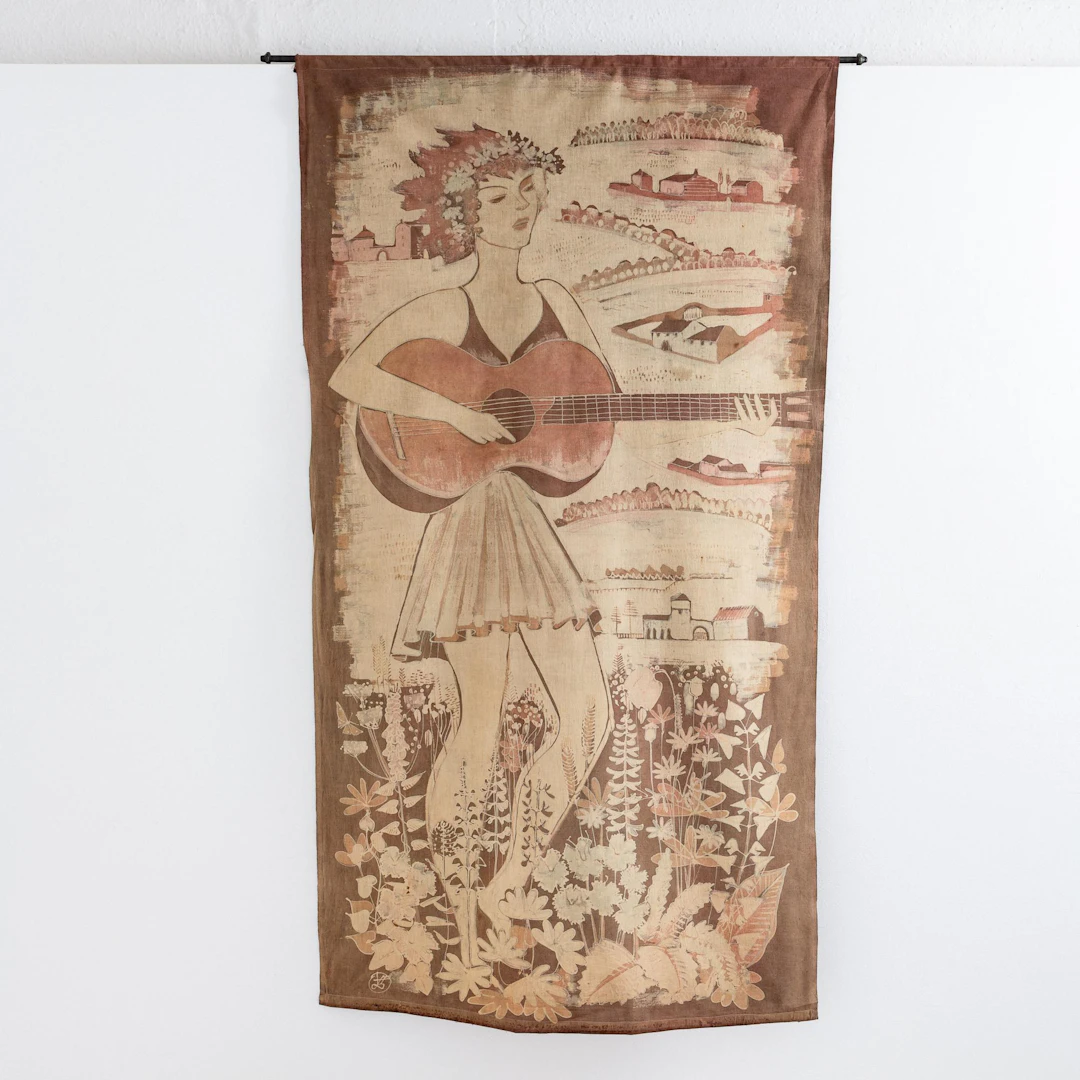 Richard Dölker Wandteppich, 1950-52 (Entwurf)