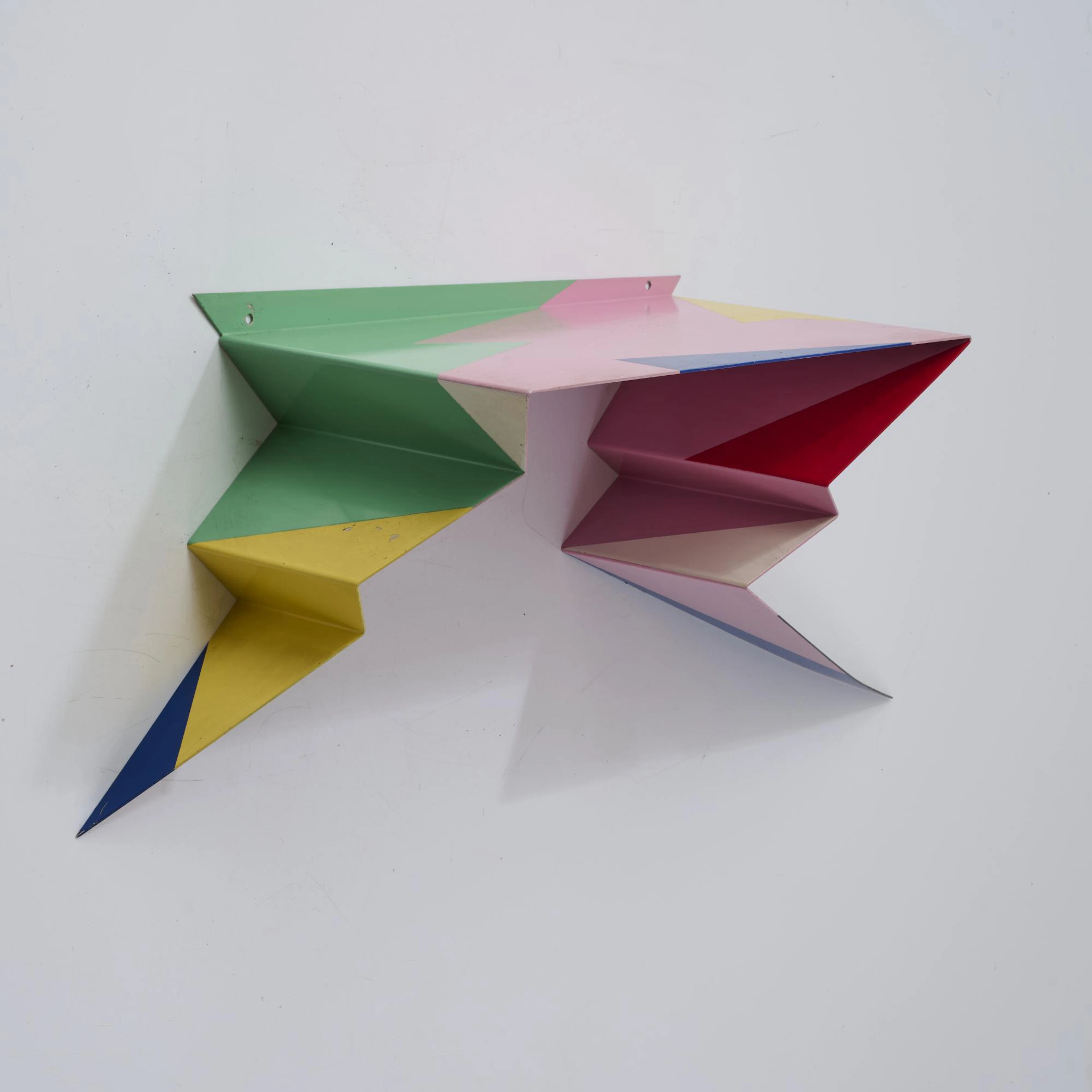 Alessandro Mendini; Bruno Gregori Wandkonsole 'Bracchino', 1984