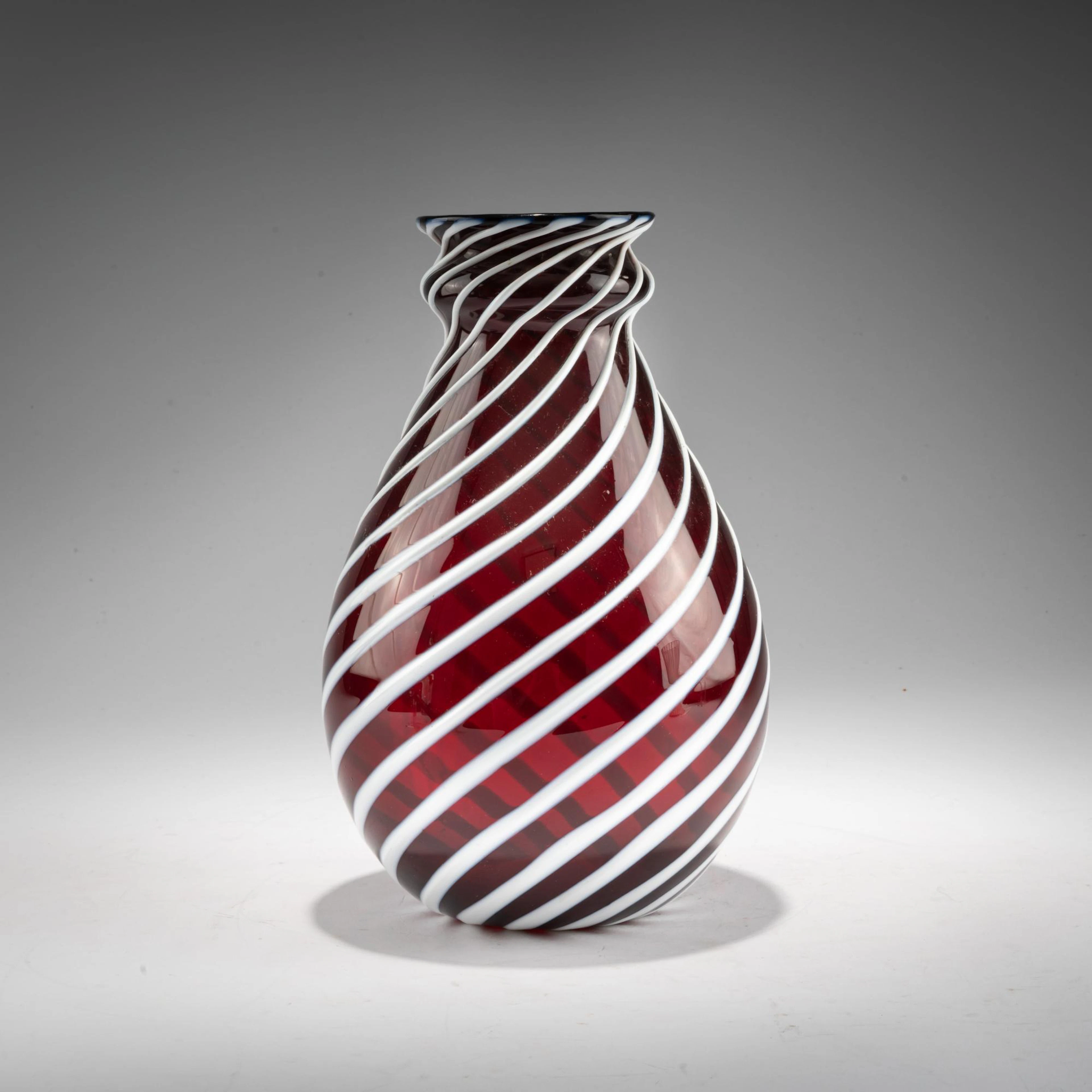 Dino Martens Vase 'A canne', um 1953