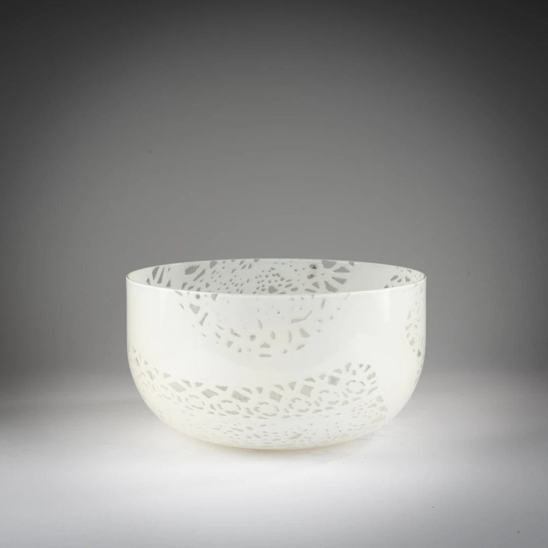 Owe Thorssen; Birgitta Karlsson Schale 'Merletto', 1981