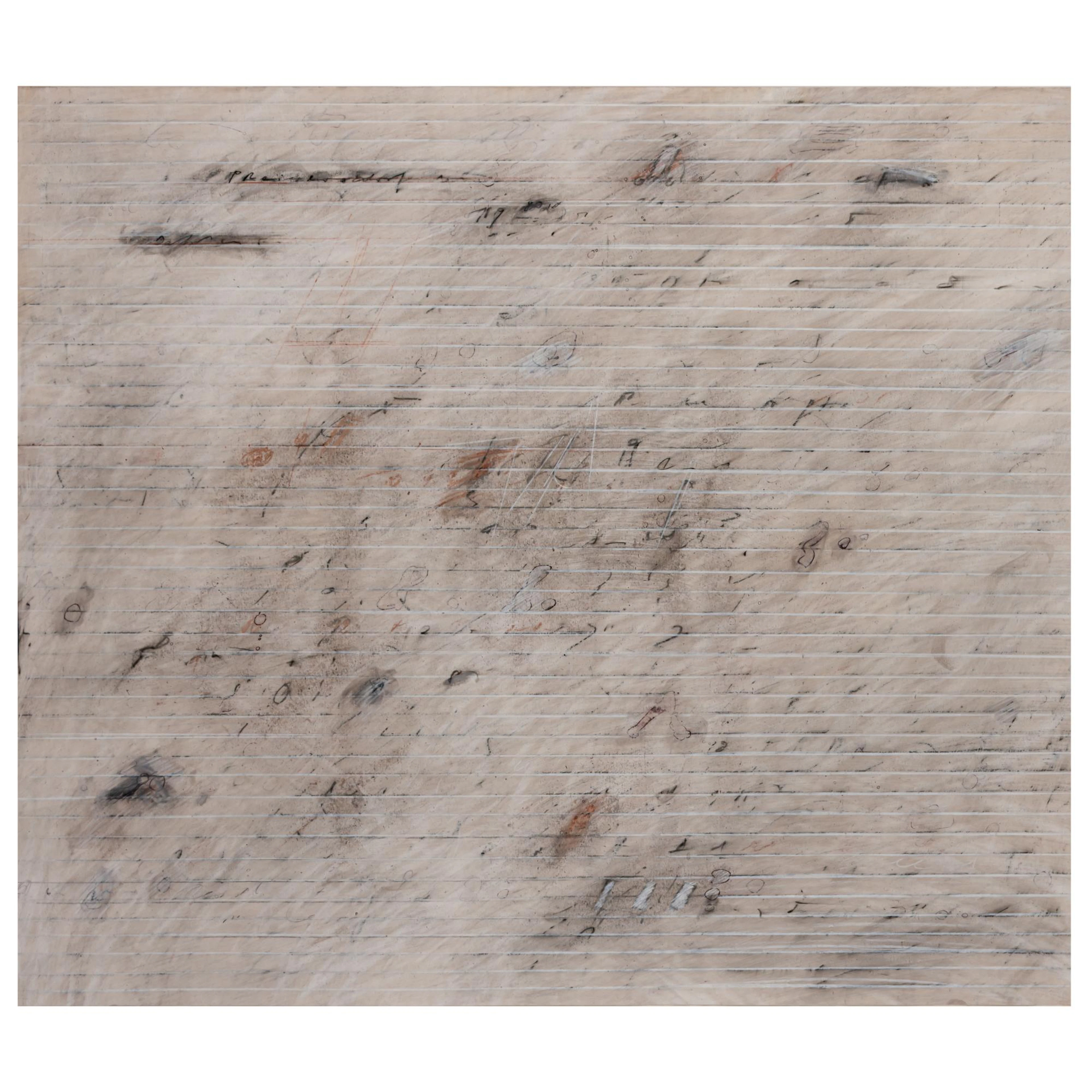 Karl Fred Dahmen (1917 Stolberg - 1981 Preinersdorf am Chiemsee) 'Partitur
