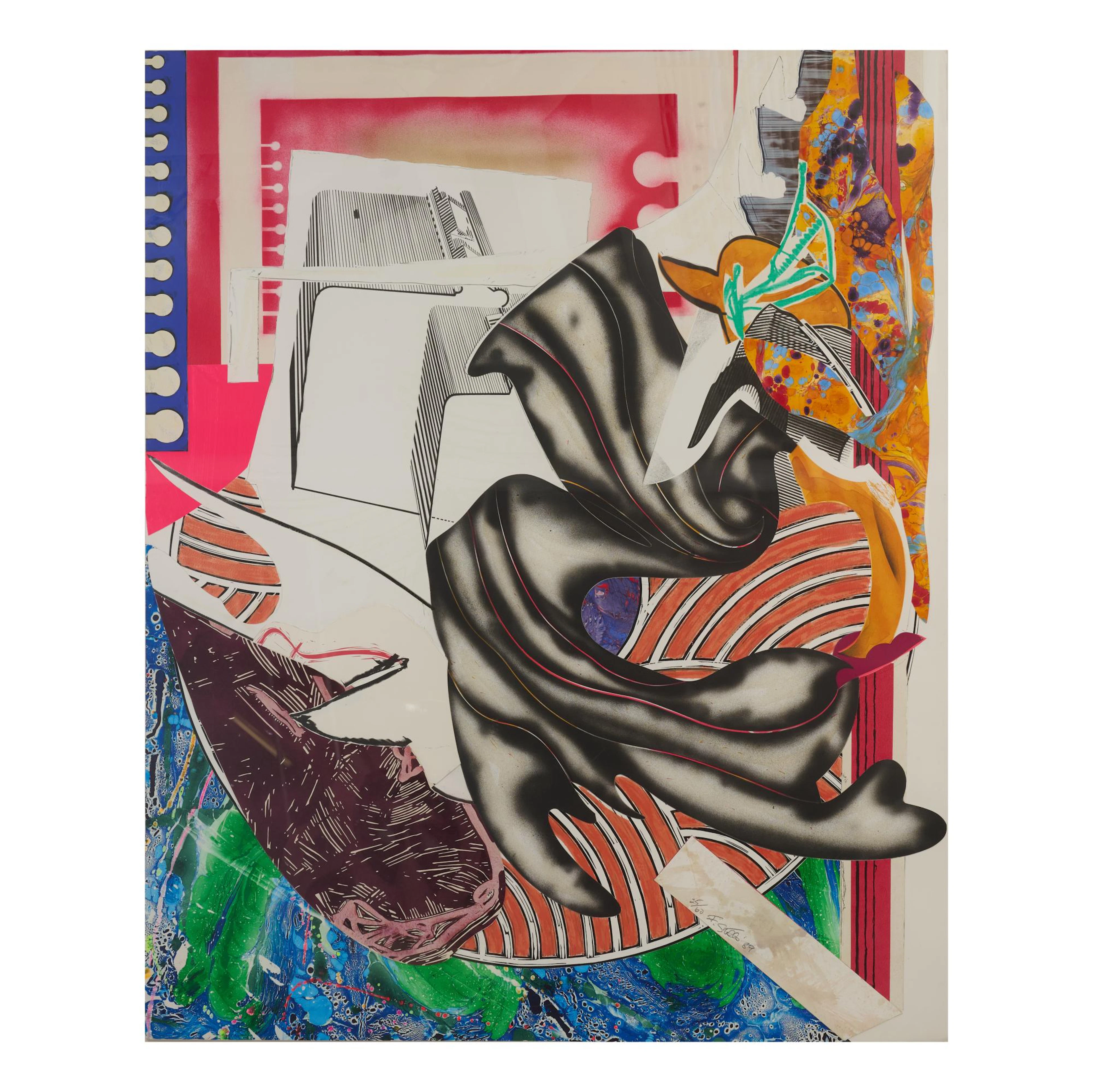 Frank Stella (1936 Malden, MA - lebt und arbeitet in New York) 'Moby