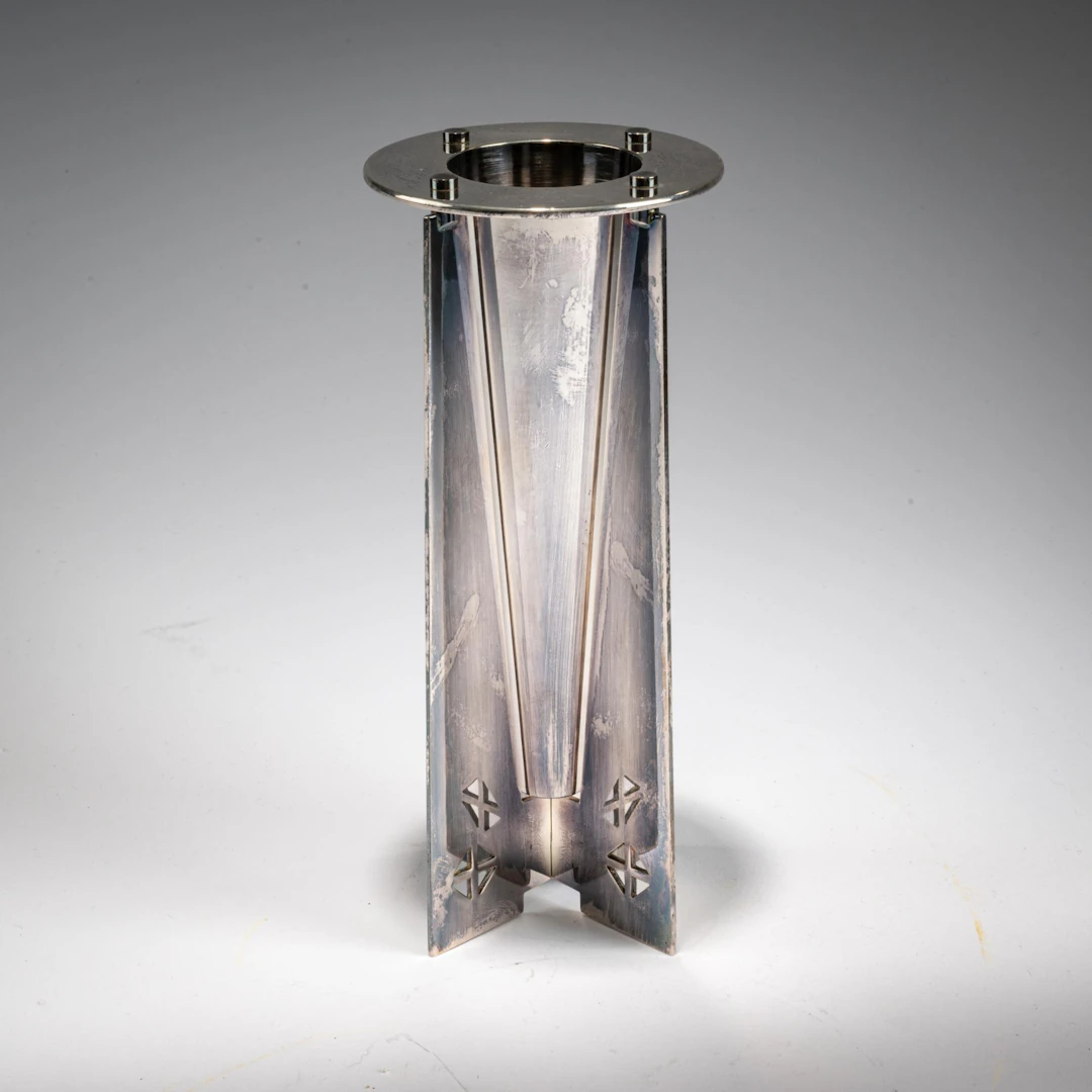 Robert Siegel; Charles Gwathmey Vase 'Courtney', um 1985 (Entwurf)