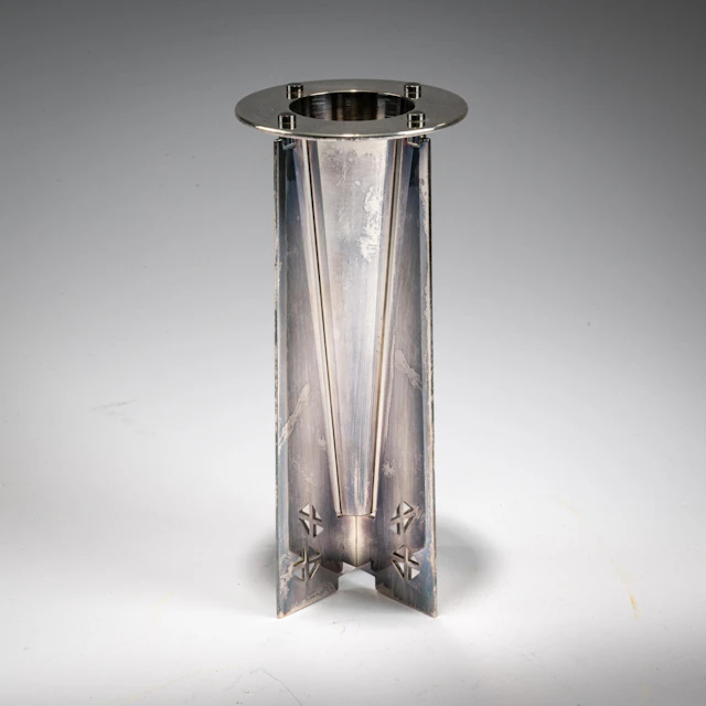 Robert Siegel; Charles Gwathmey Vase 'Courtney', um 1985 (Entwurf)