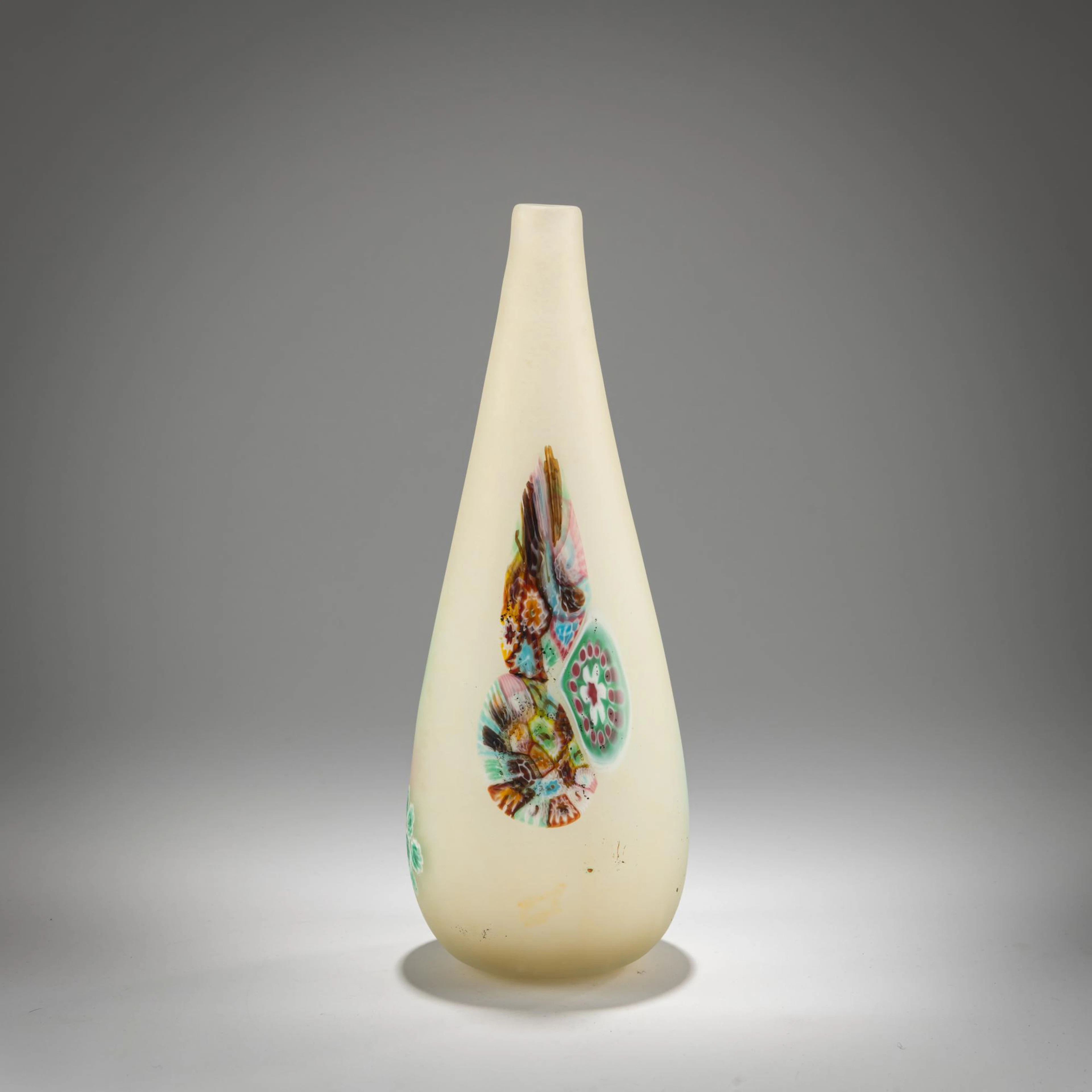 Fratelli Toso Vase 'Murrine', um 1955