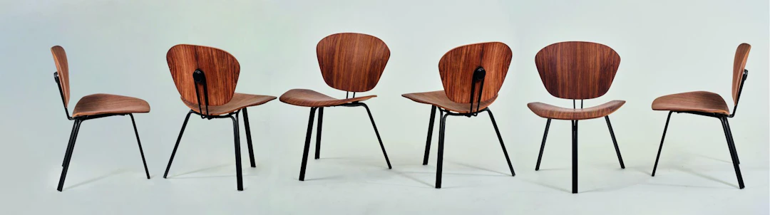 Osvaldo Borsani Sechs Stühle 'P 31', 1963 (Entwurf)