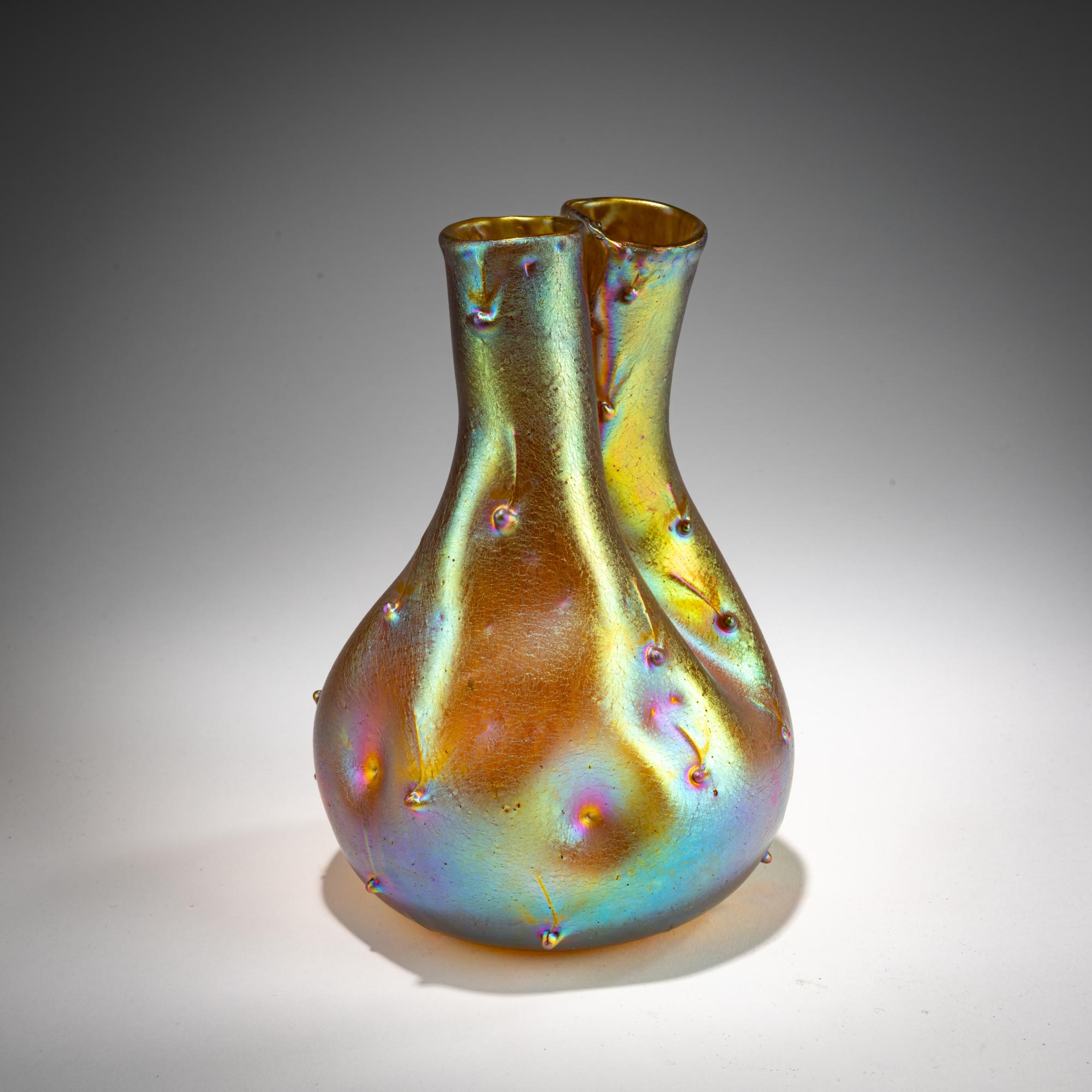 Lötz Wwe., Klostermühle Vase 'candia astartig', 1904