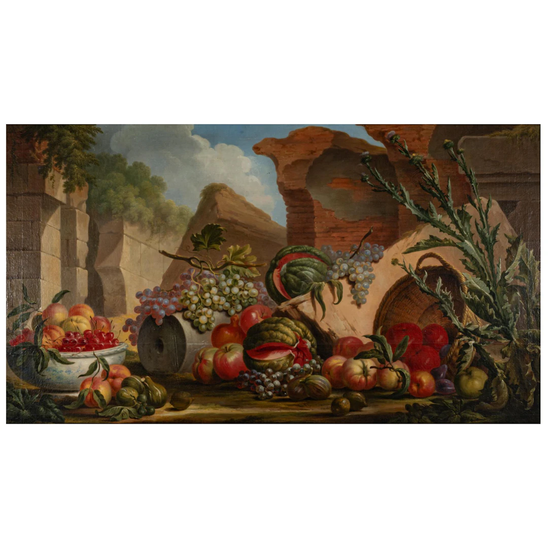 Adolph Friedrich Harper (1725 Berlin - 1806 ebenda) Früchtestillleben