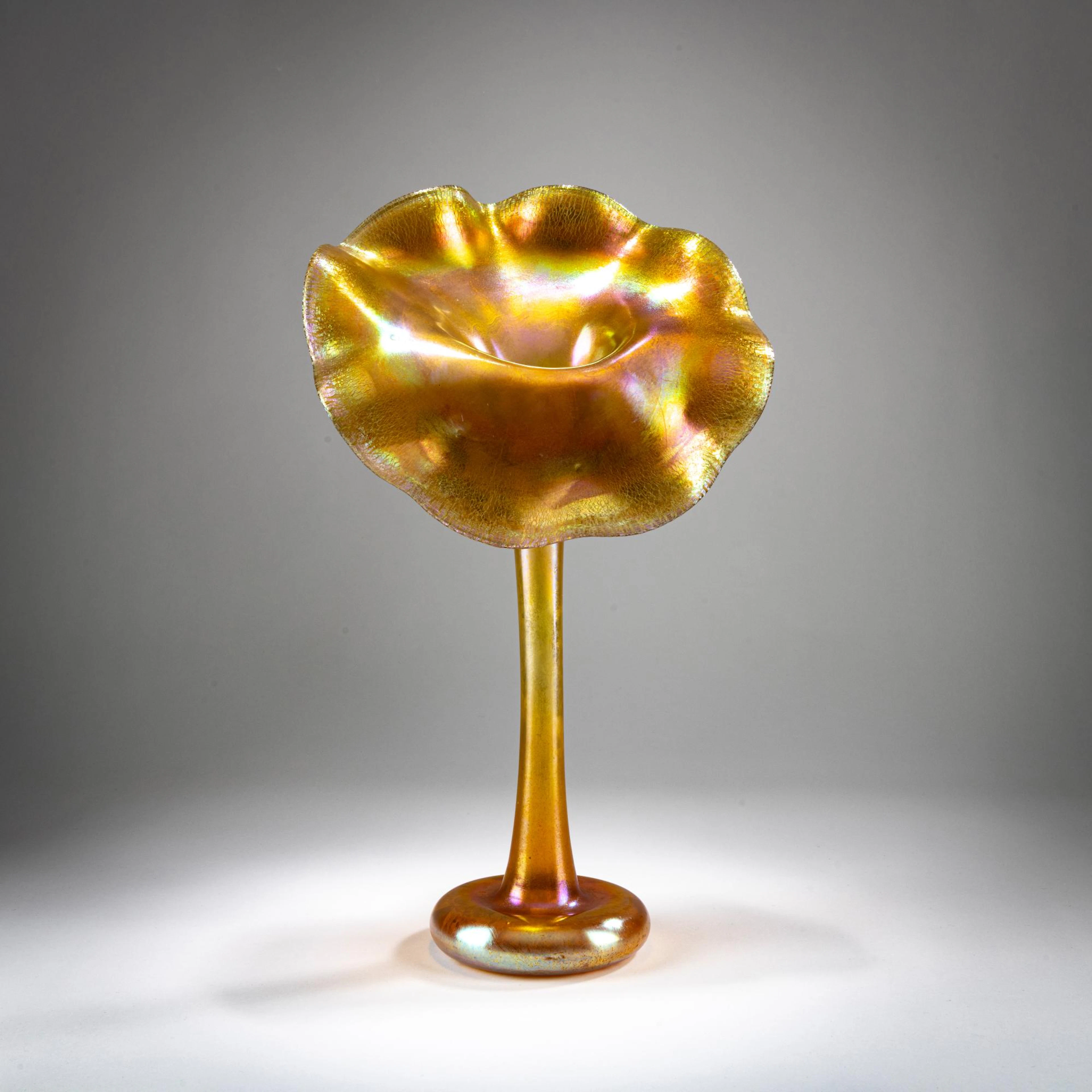 Louis C. Tiffany Große Vase 'Jack-in-the-Pulpit', 1907