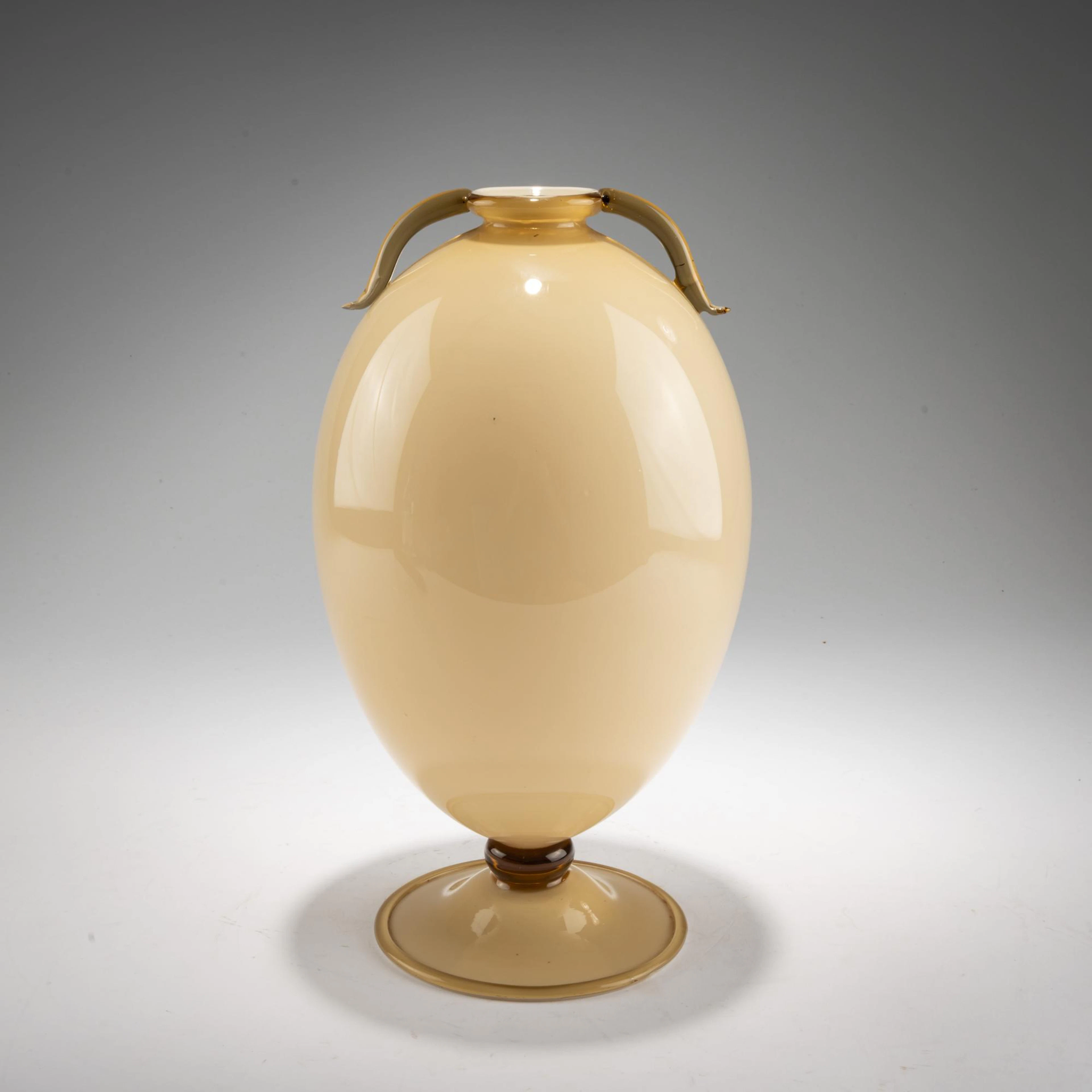 Fratelli Toso Vase 'Incamiciato pugliesco', um 1932