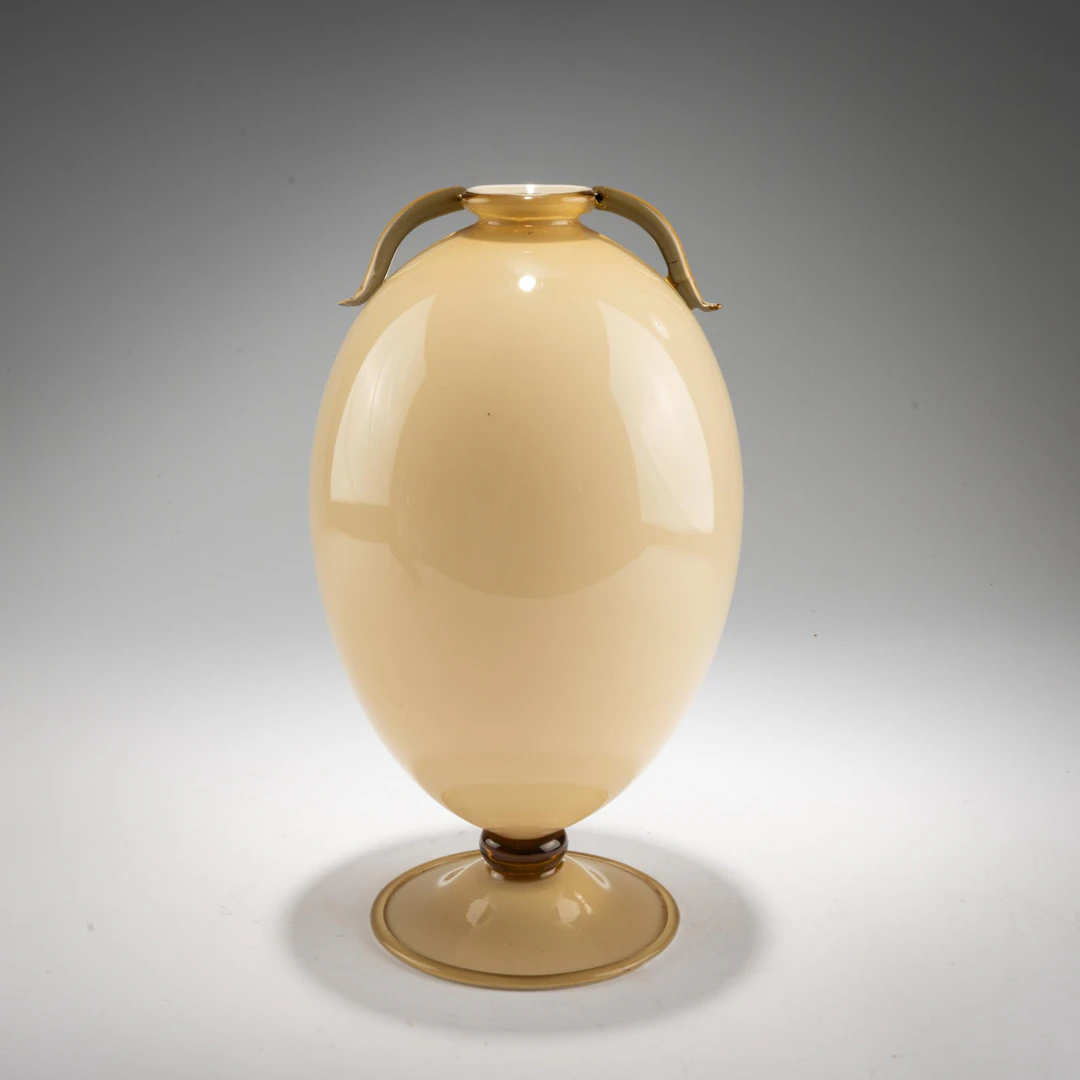 Fratelli Toso Vase 'Incamiciato pugliesco', um 1932