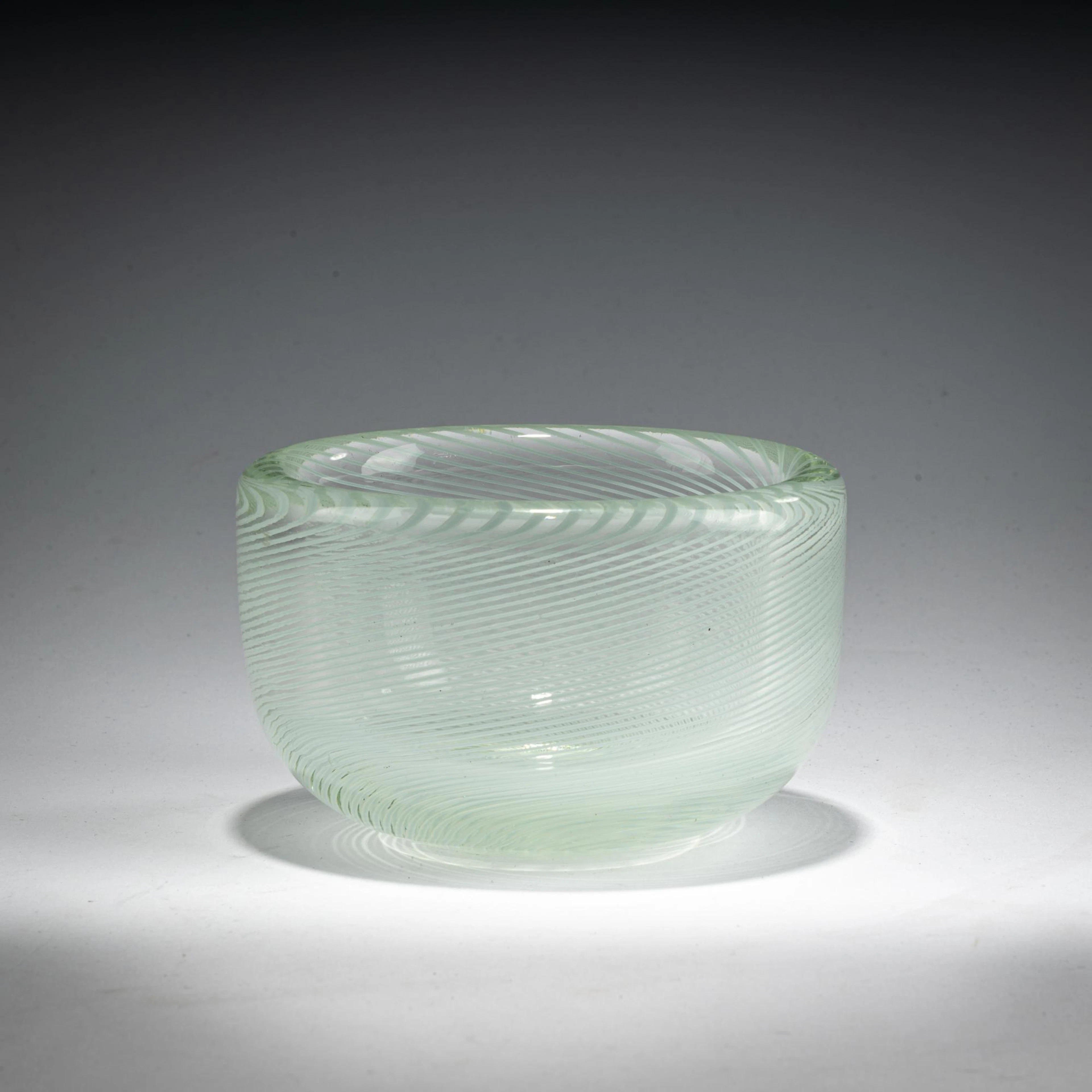 Carlo Scarpa Schale aus einem Service 'Mezza filigrana', um 1936