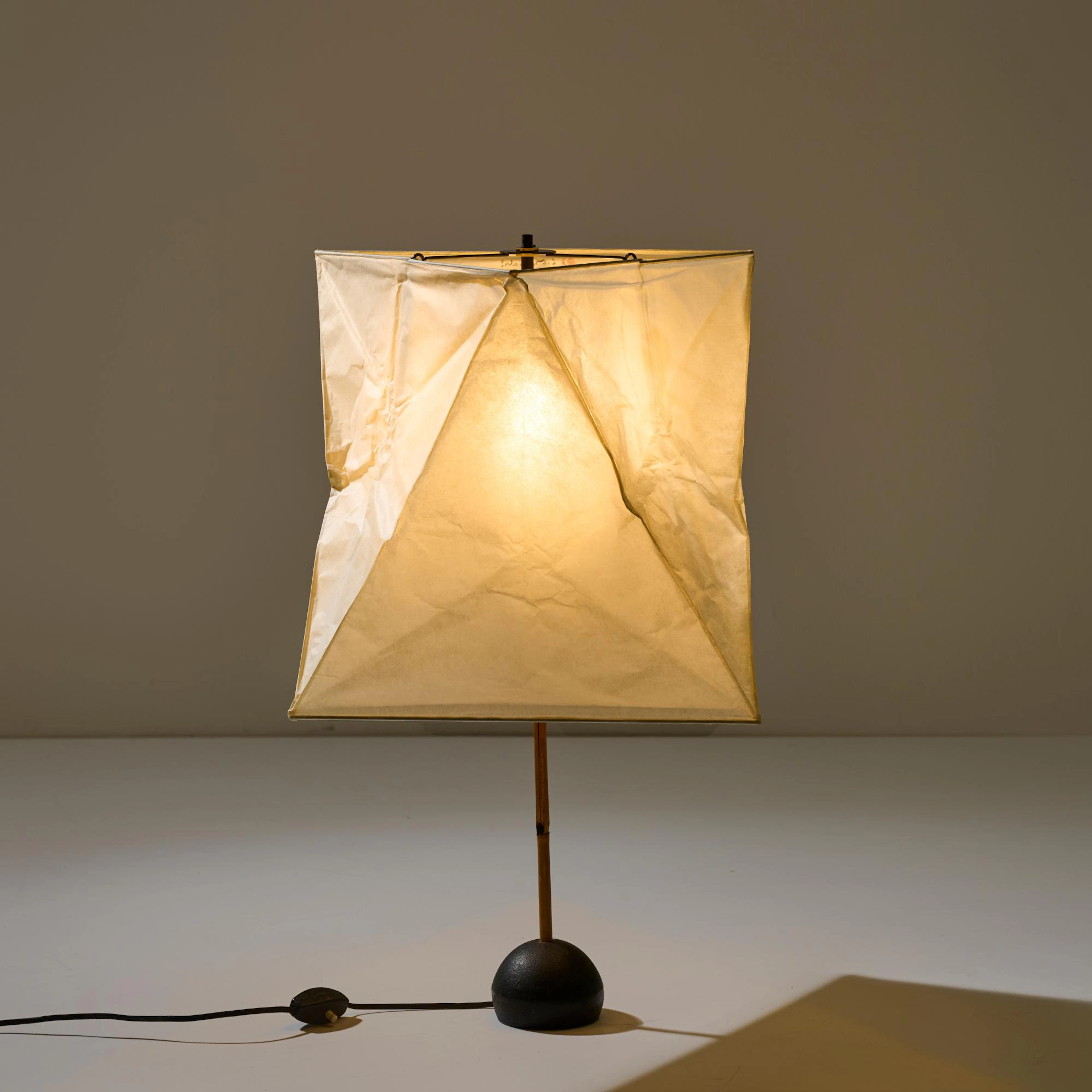 Isamu Noguchi Tischleuchte 'Akari - BB1-YA1', um 1960