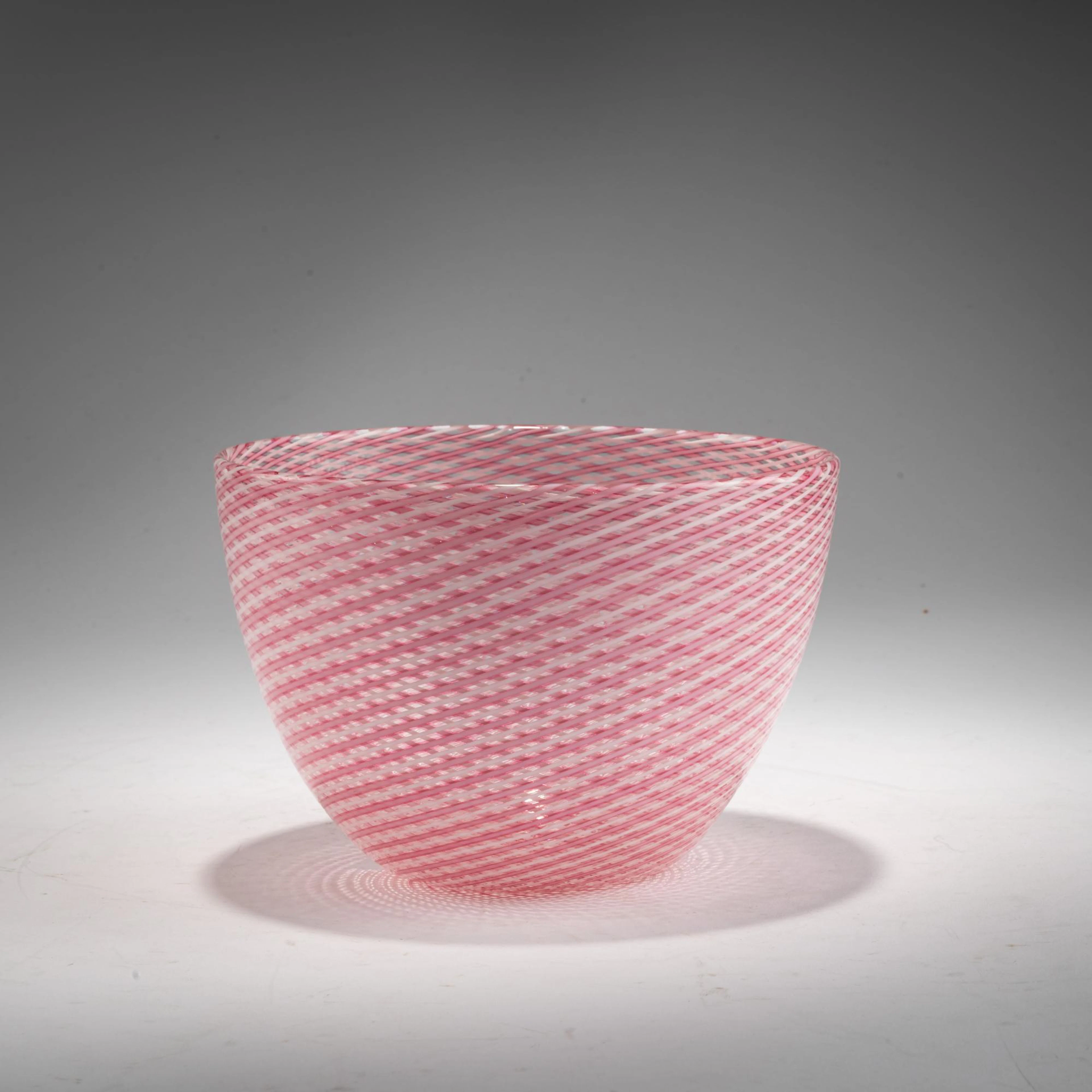 Venini Schale 'A reticello', um 1950