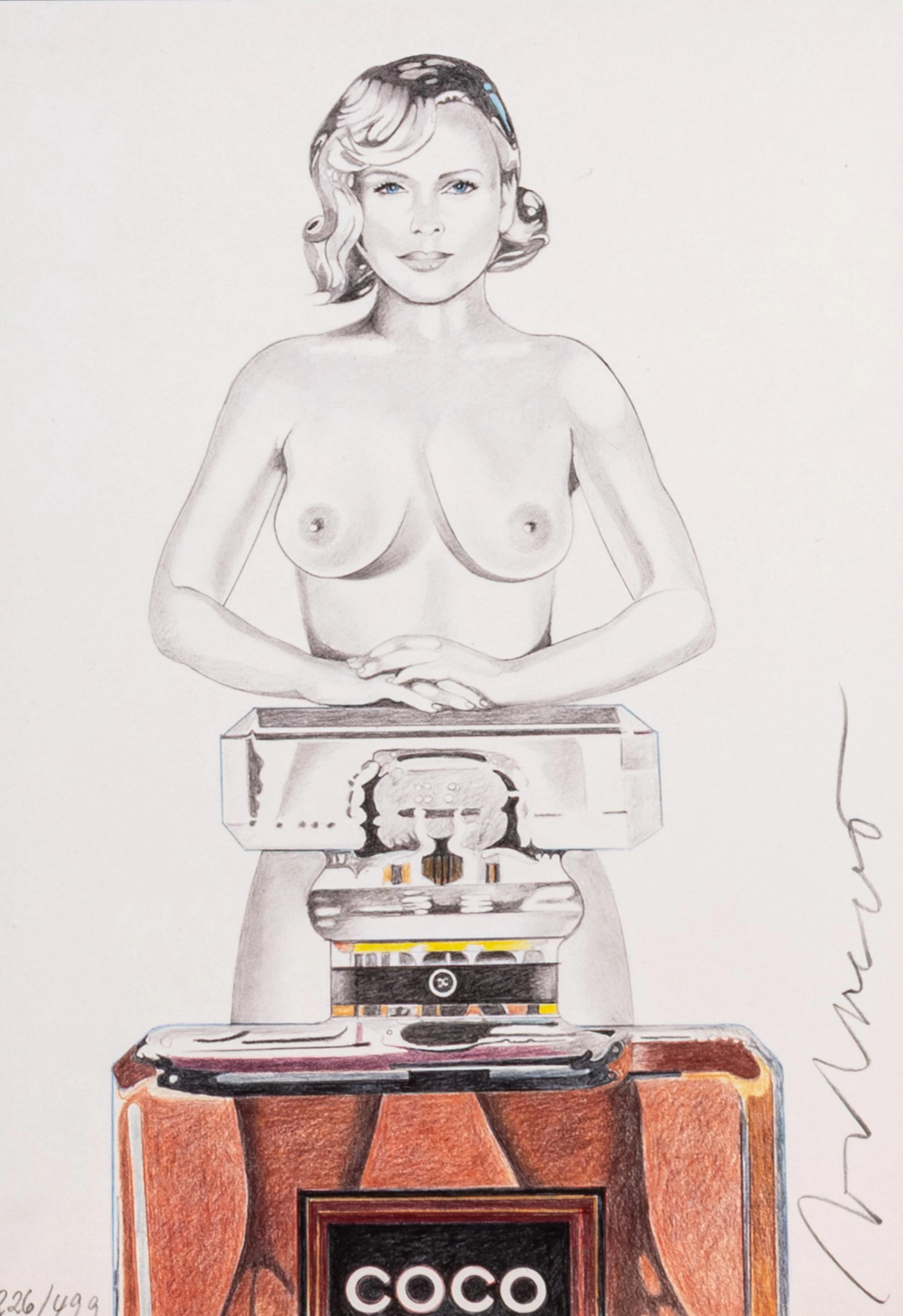 Mel Ramos (1935 Sacramento, CA - 2018 Oakland, CA) 'Coco Cookie', 2015
