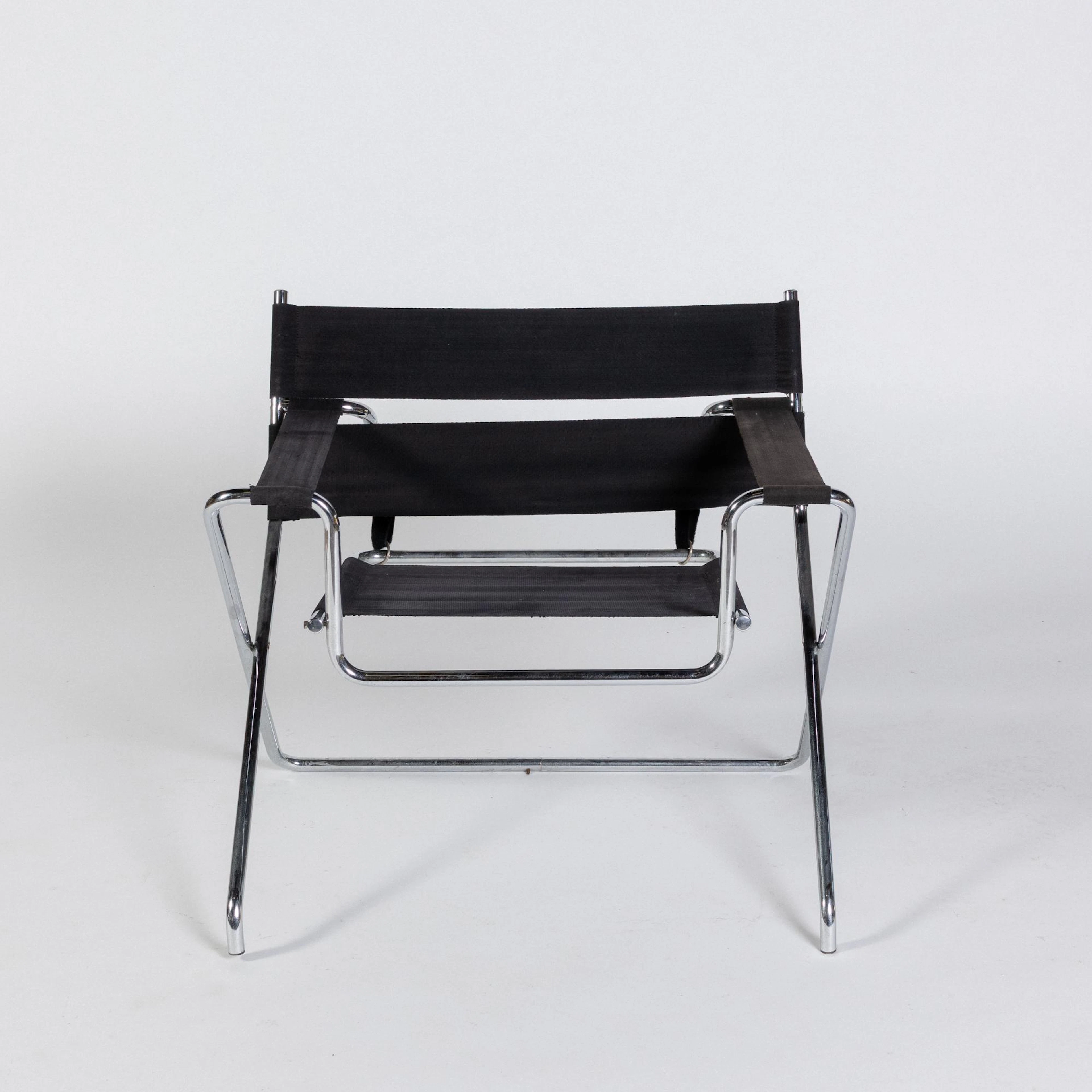 Marcel Breuer Klappsessel 'D4', 1927 (Entwurf)