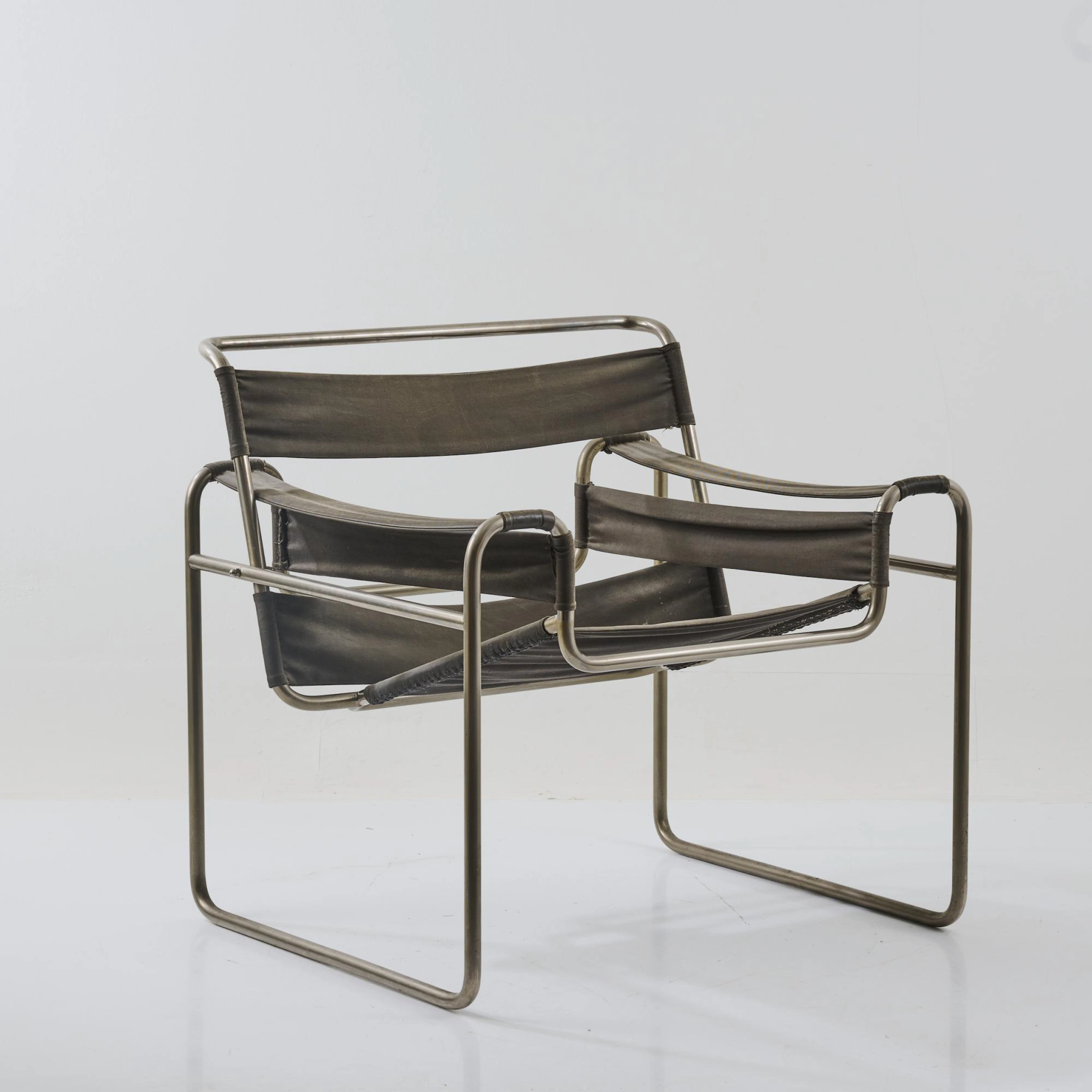 Marcel Breuer (im Stile von) Armlehnstuhl 'Wassily', 1925 (Entwurf)