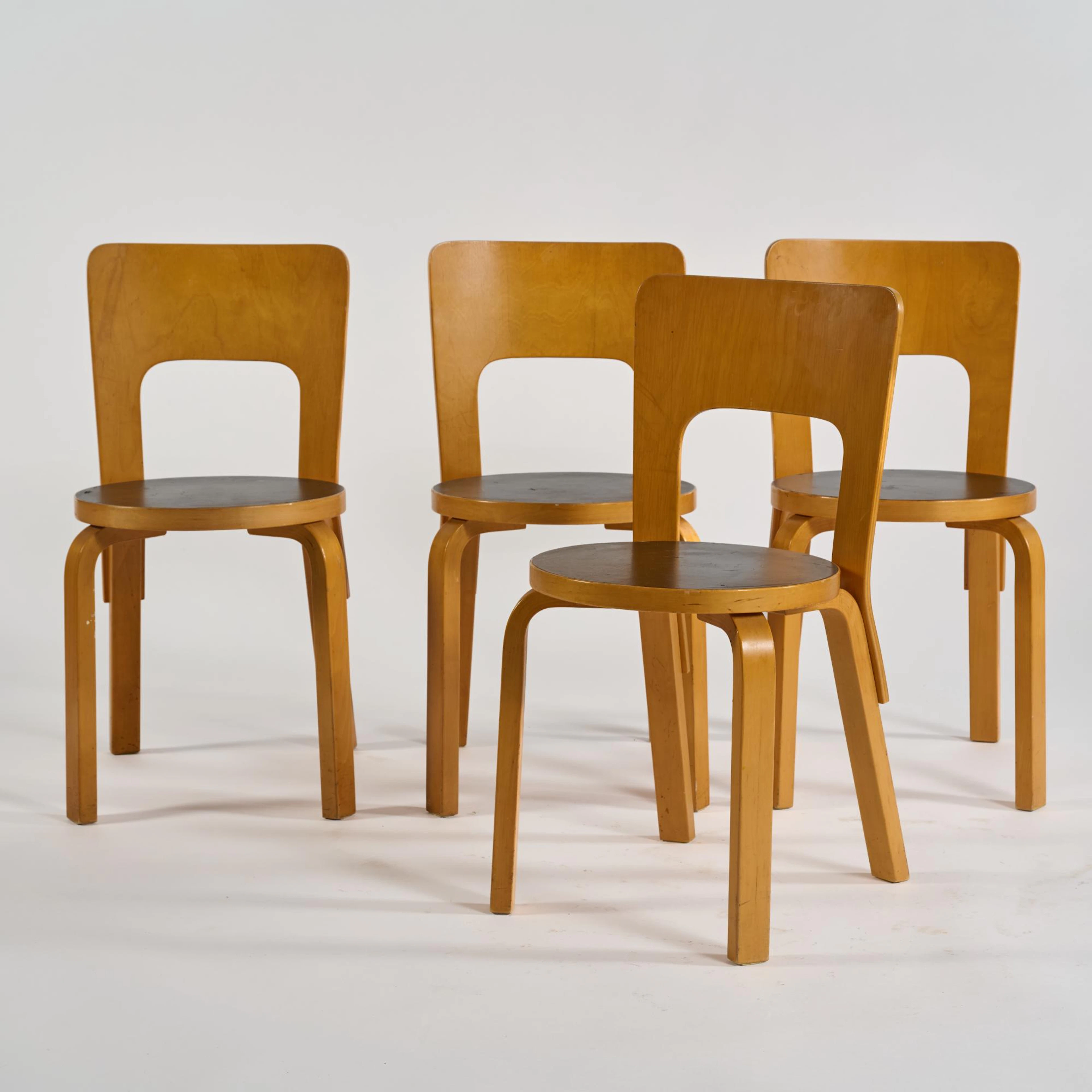 Alvar Aalto Vier Stühle '65', 1932/33 (Entwurf)