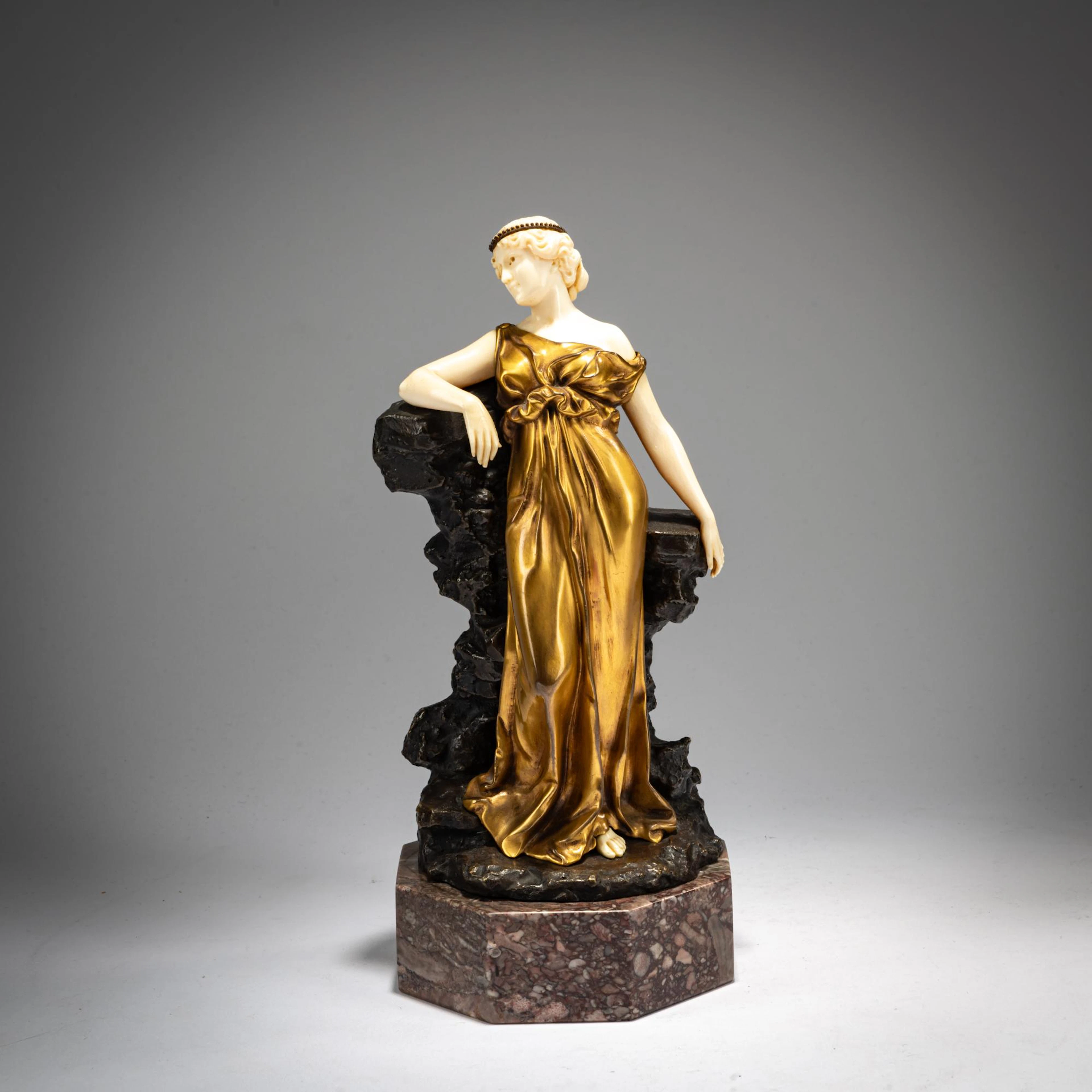 Ferdinand Preiss Chryselephantin-Figur 'Proserpina', vor 1914