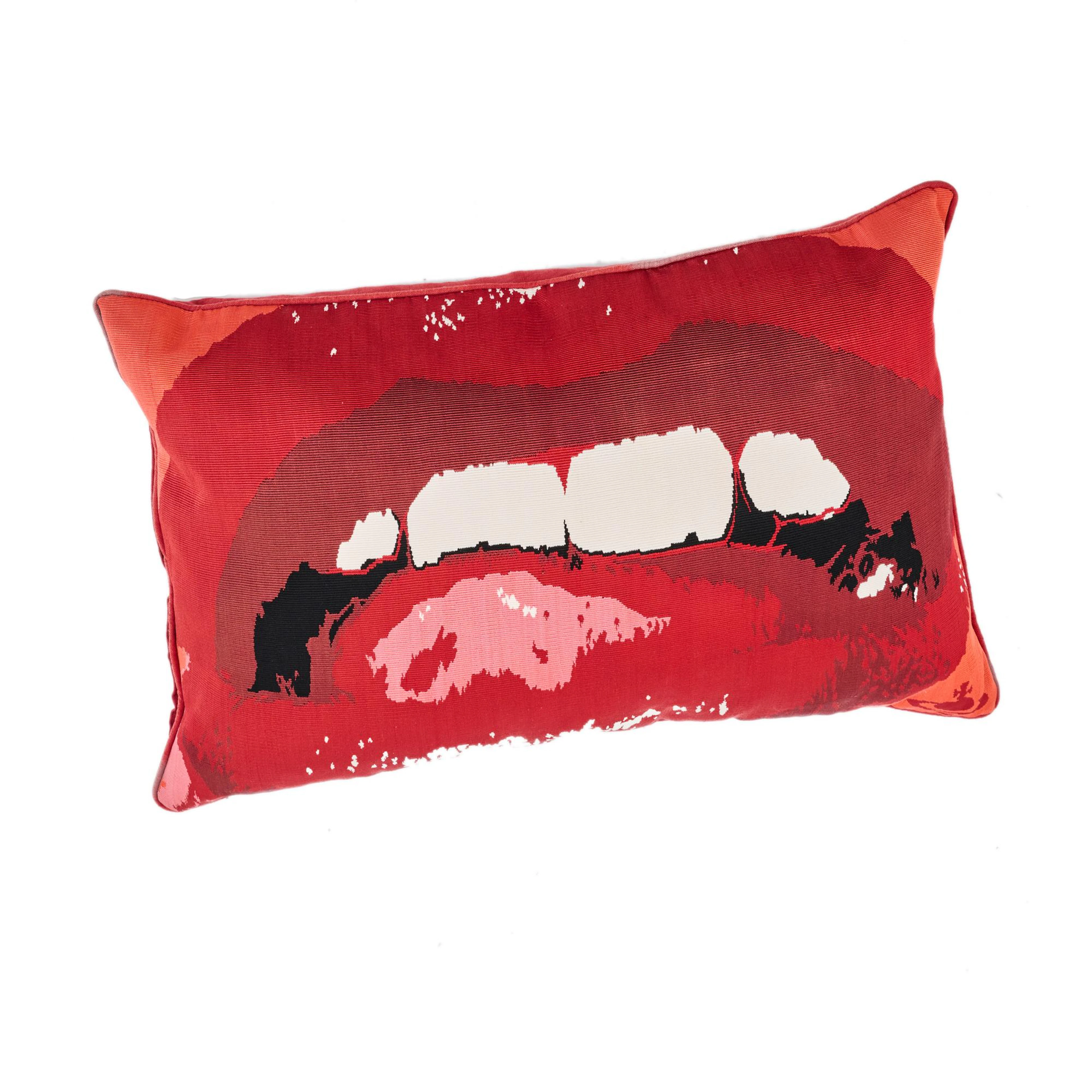 Vivienne Westwood Kissen 'Mouth Red', 2005 (Entwurf)