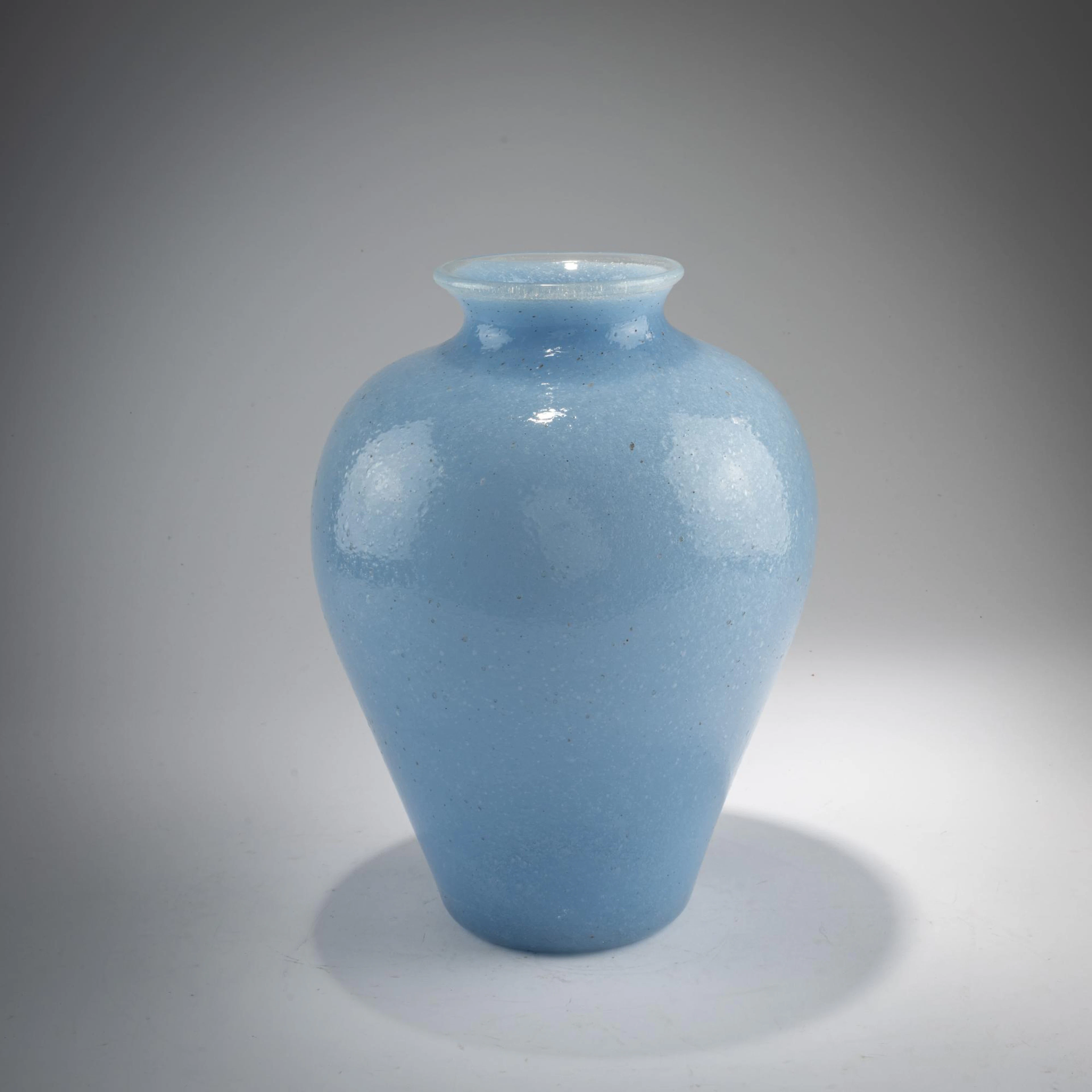 Barovier Seguso Ferro (zugeschrieben) Vase 'Pulegoso', um 1932