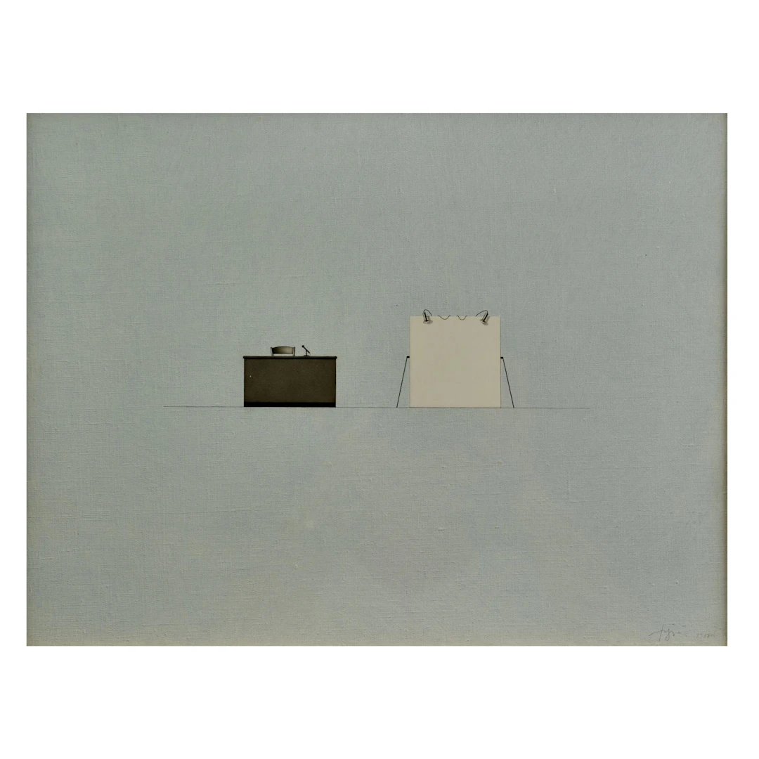 Tino Stefanoni (1937 Lecco - 2017 ebenda) 'Elenco di cose 166', 1981