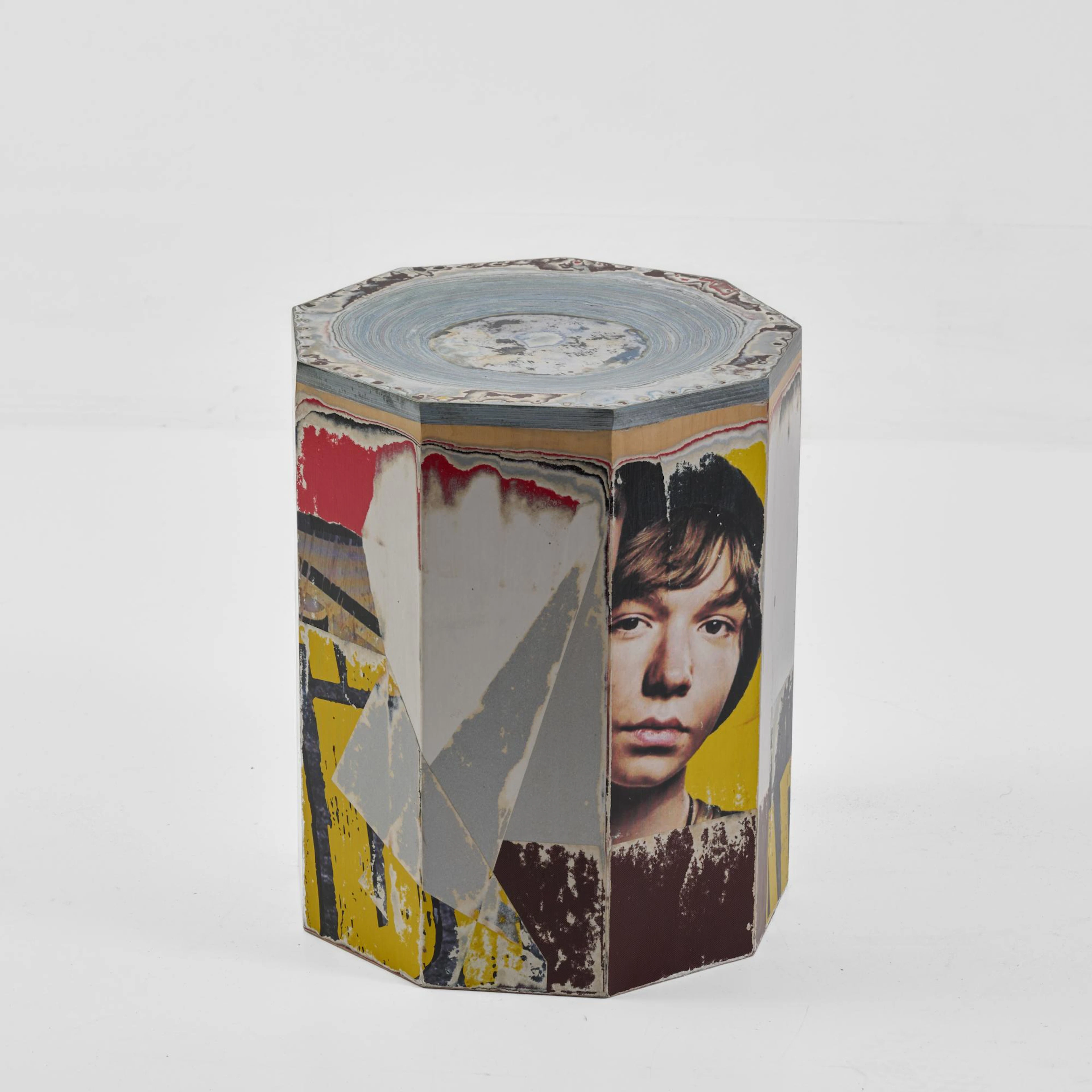 Rüdiger Lange Hocker 'Stratocube 05', 2011 (Entwurf)