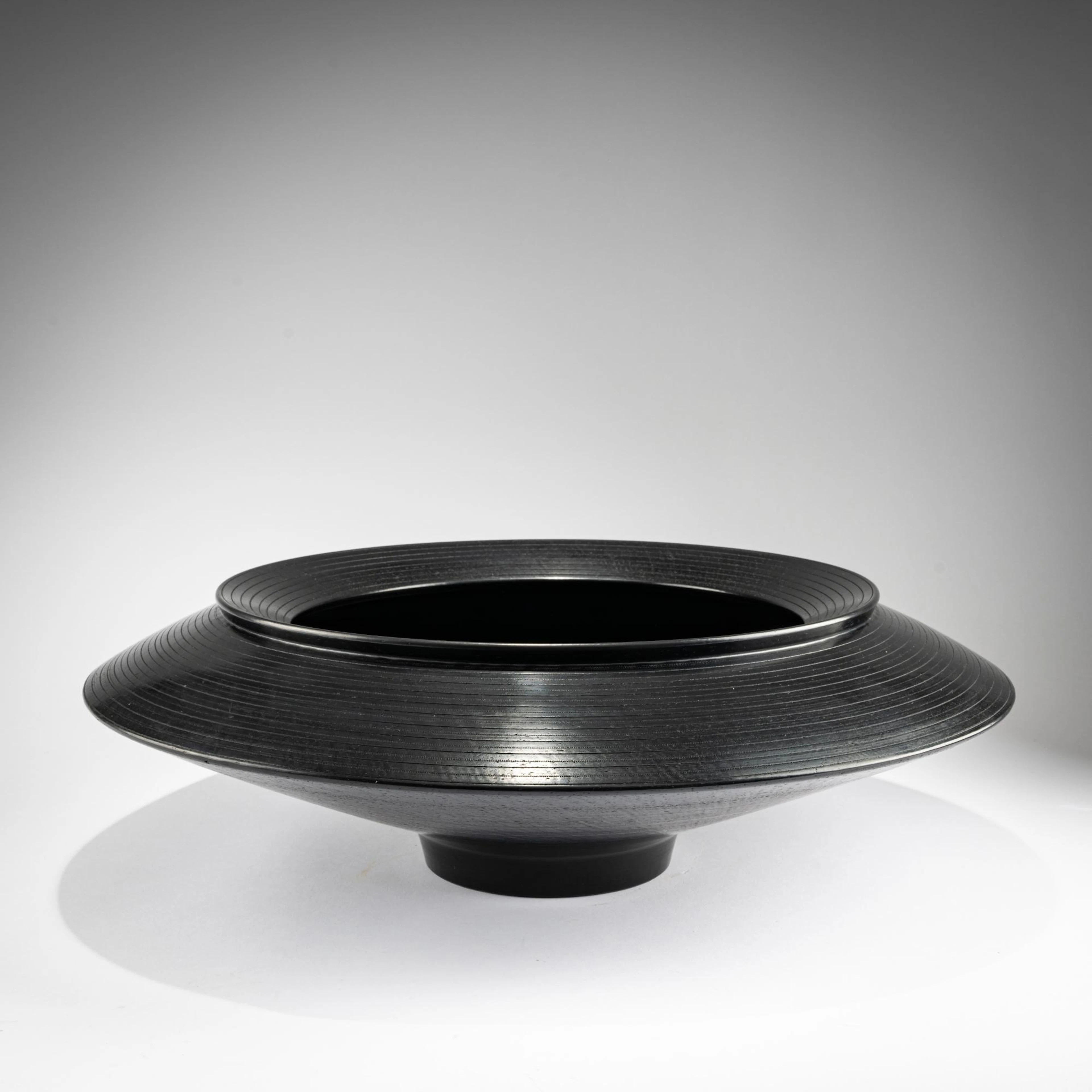 André von Mertens Unikat-Gefäß 'Schwarzkeramik', 2011 (Entwurf)